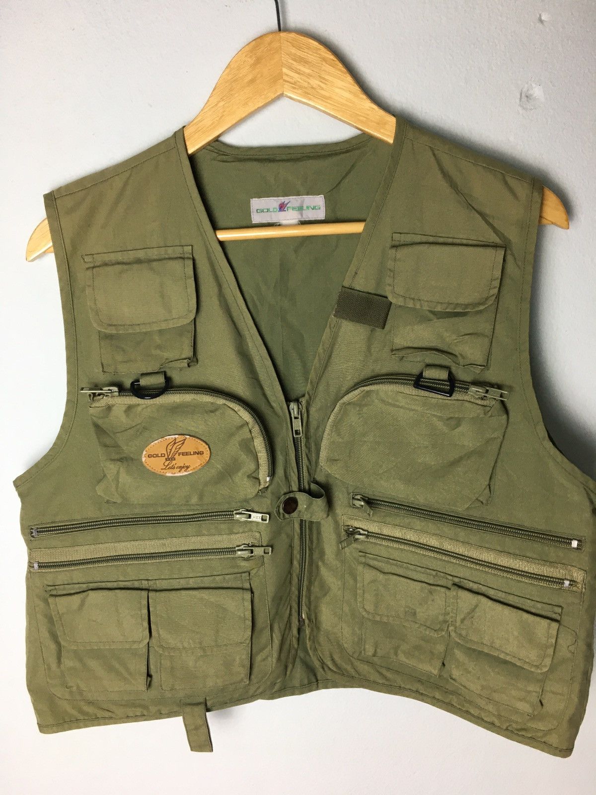 Japanese Brand × Vintage Vintage Tactical Vest Jacket Gold Feeling Size US M / EU 48-50 / 2 - 5 Thumbnail