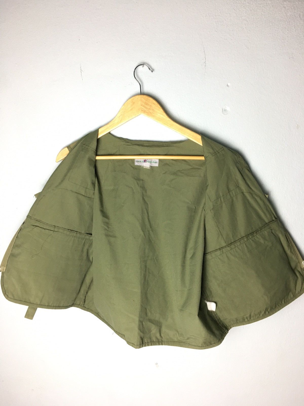 Japanese Brand × Vintage Vintage Tactical Vest Jacket Gold Feeling Size US M / EU 48-50 / 2 - 9 Thumbnail