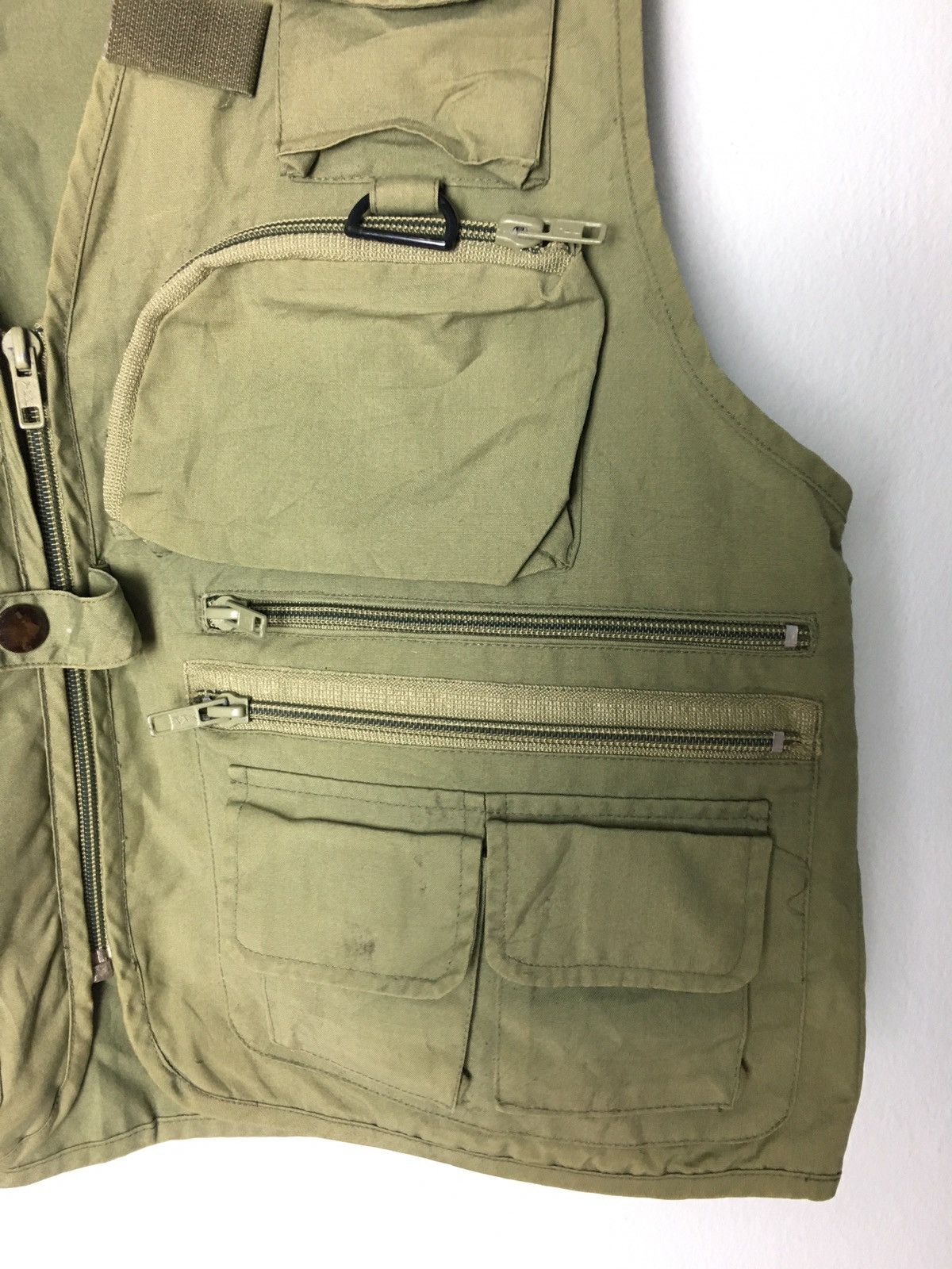 Japanese Brand × Vintage Vintage Tactical Vest Jacket Gold Feeling Size US M / EU 48-50 / 2 - 3 Thumbnail