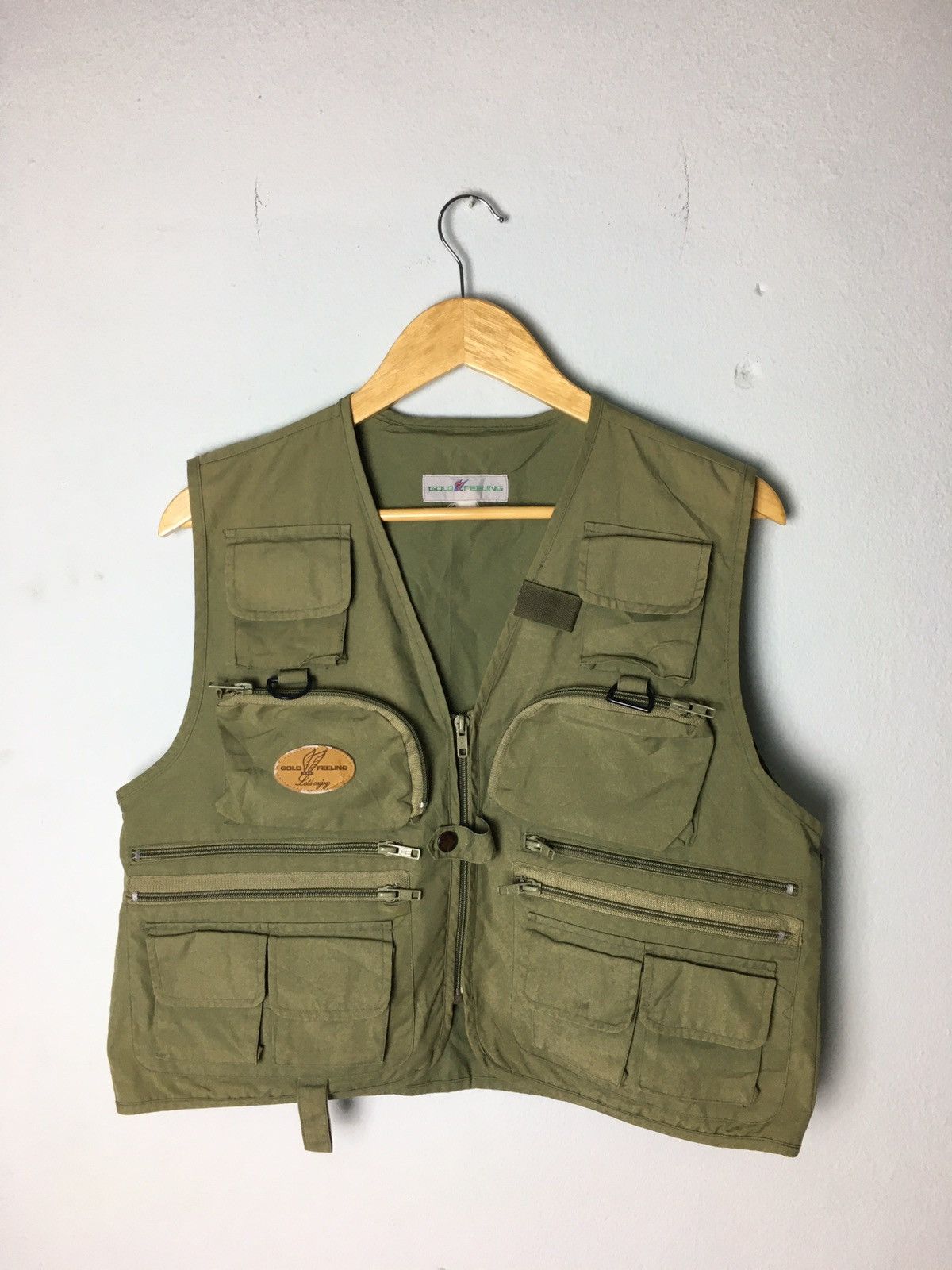 Japanese Brand × Vintage Vintage Tactical Vest Jacket Gold Feeling Size US M / EU 48-50 / 2 - 2 Thumbnail