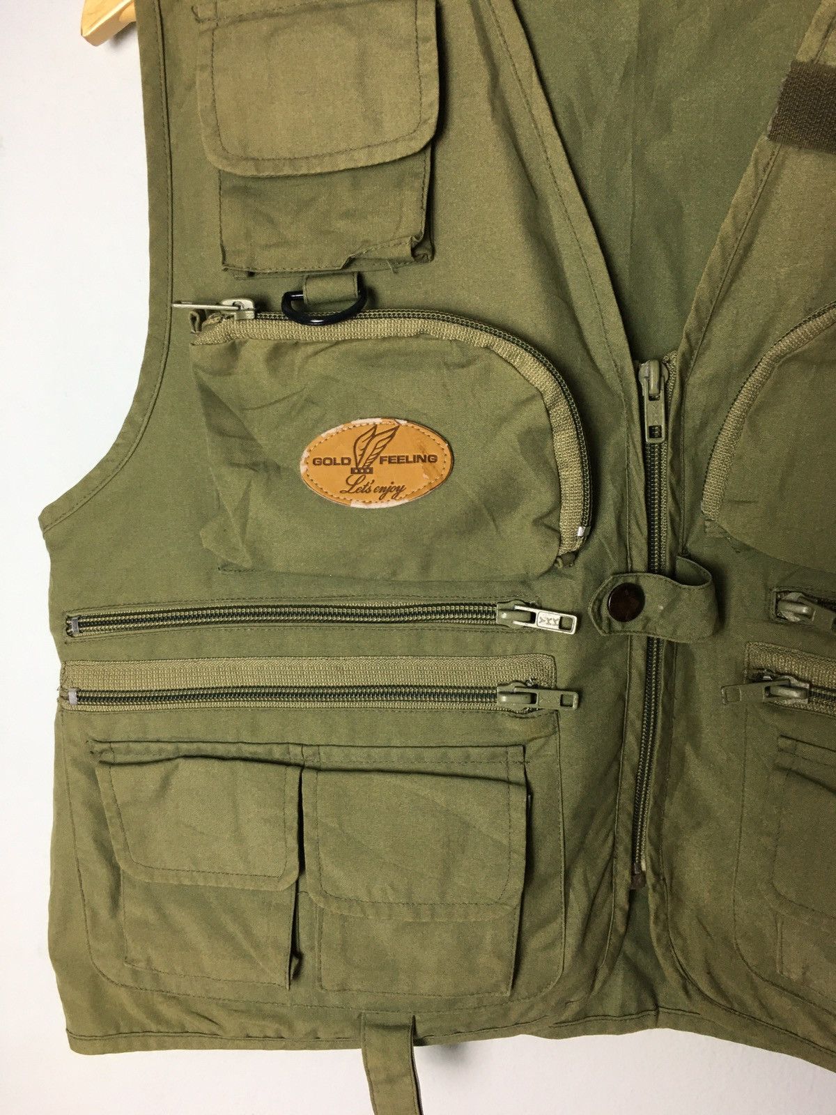 Japanese Brand × Vintage Vintage Tactical Vest Jacket Gold Feeling Size US M / EU 48-50 / 2 - 4 Thumbnail