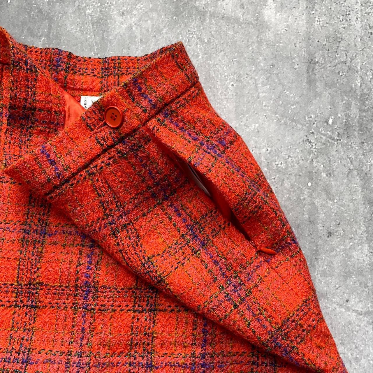 Yves Saint Laurent Vintage 80s Yves Saint Laurent Plaid Pencil Skirt Women’s 40 Size 30" / US 8 / IT 44 - 5 Thumbnail