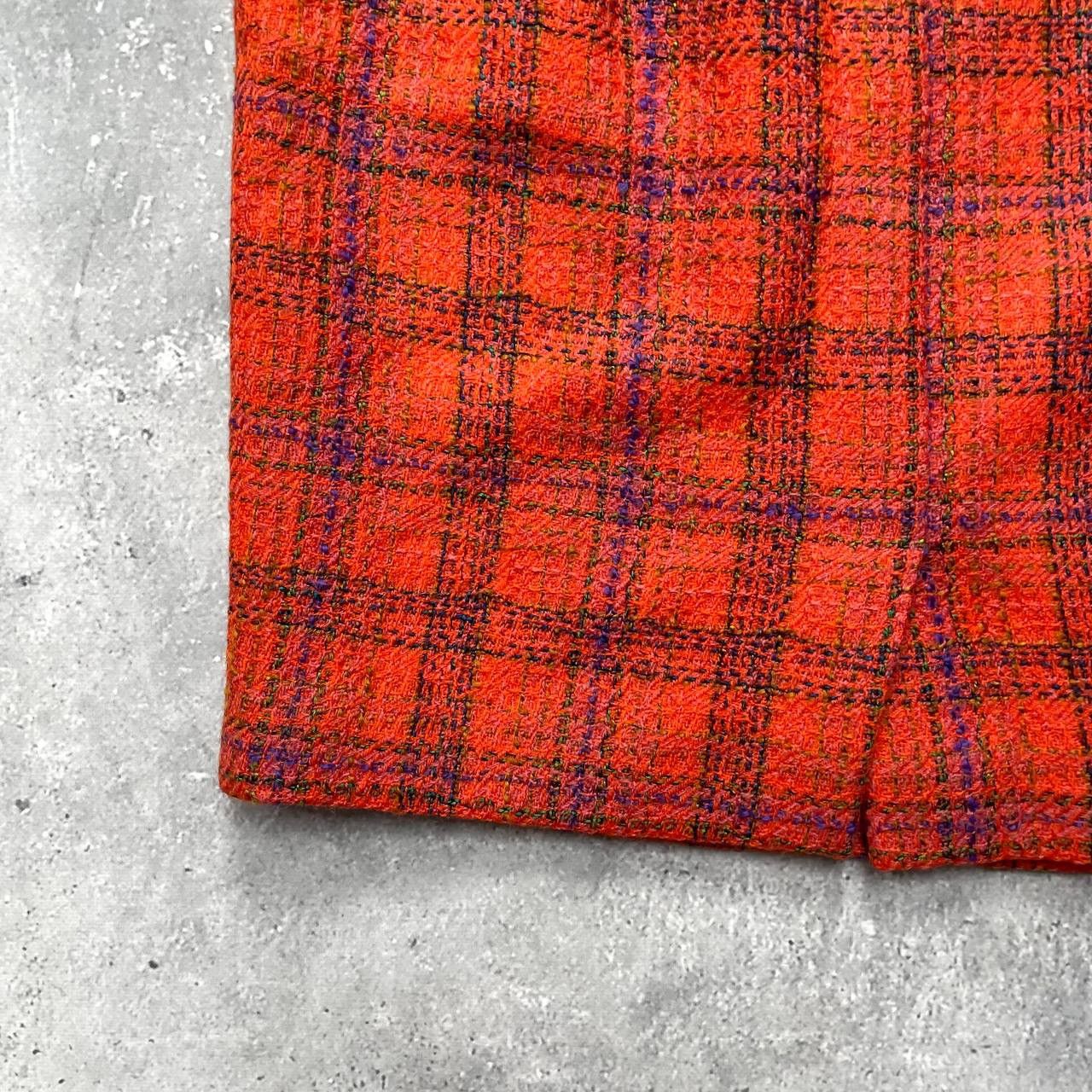 Yves Saint Laurent Vintage 80s Yves Saint Laurent Plaid Pencil Skirt Women’s 40 Size 30" / US 8 / IT 44 - 16 Thumbnail
