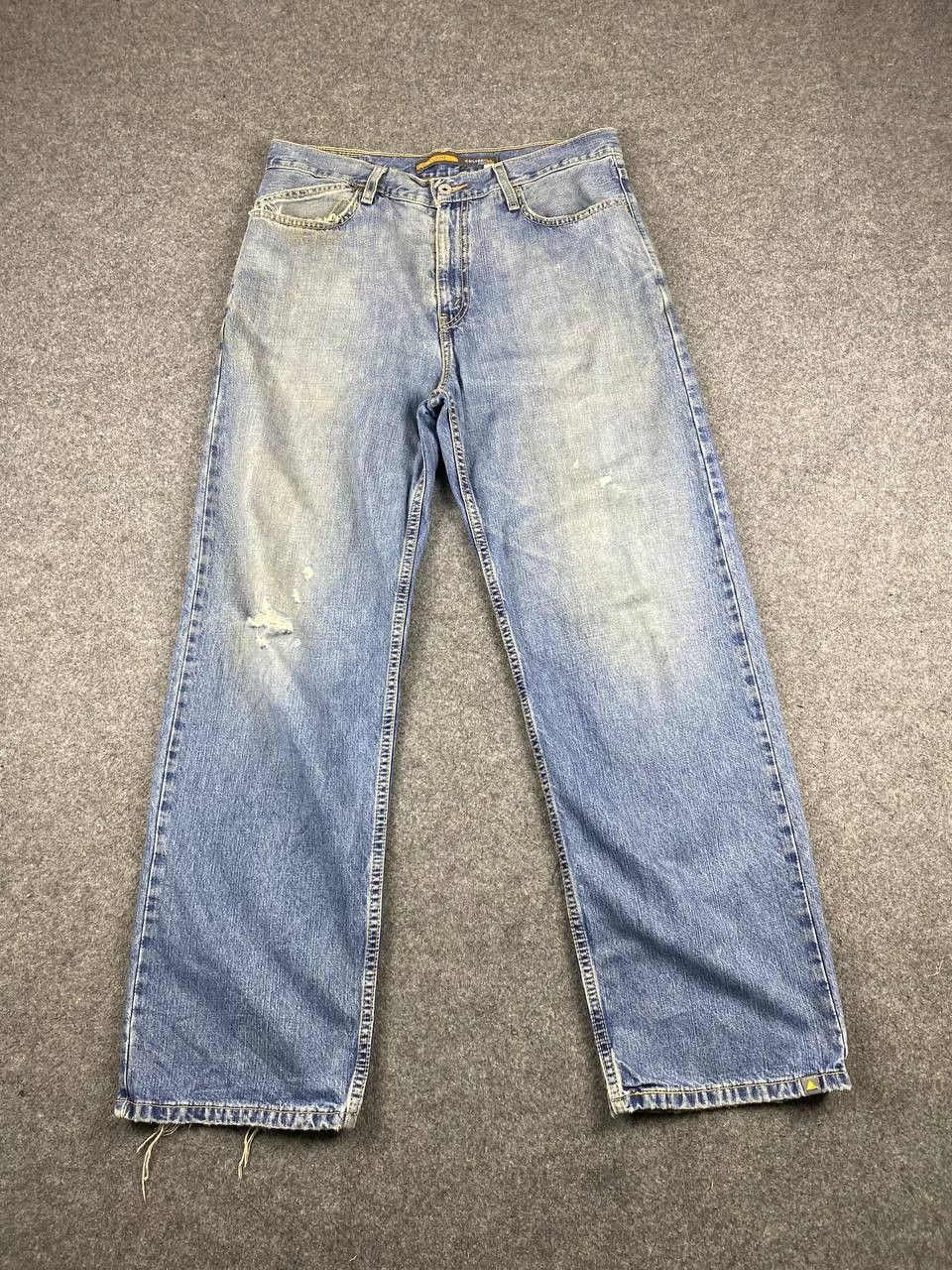 Levi's vintage levis silvertab baggy distressed denim Size US 36 / EU 52 - 7 Thumbnail
