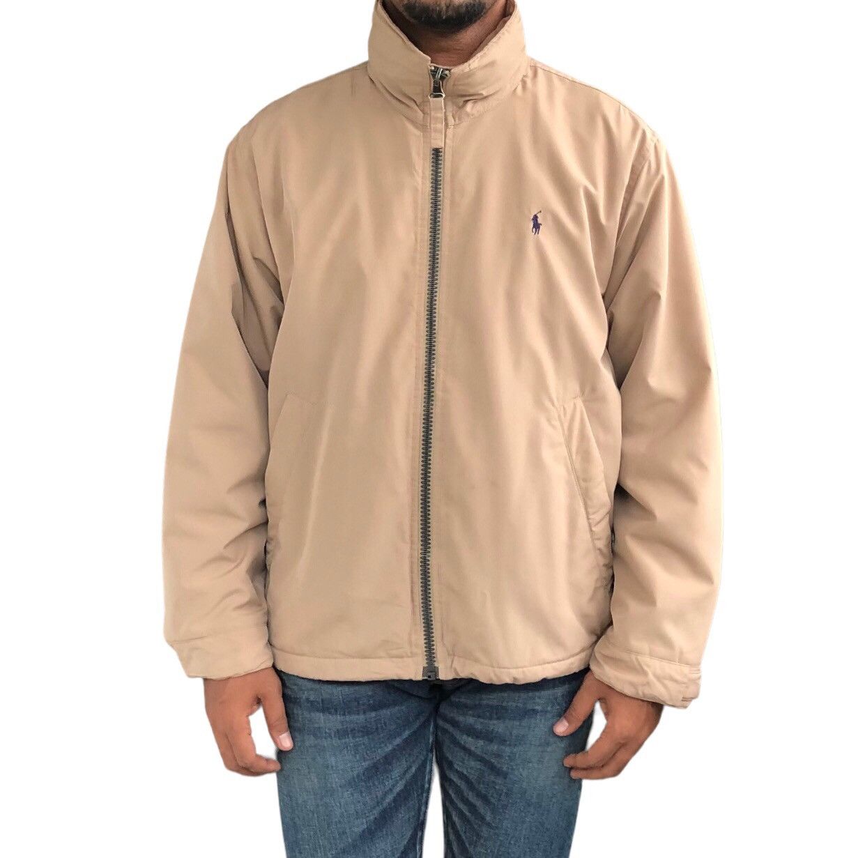 Polo Ralph Lauren Polo by Ralph Lauren Fleece Lined Jacke Embroidery Logo Size US L / EU 52-54 / 3 - 2 Thumbnail