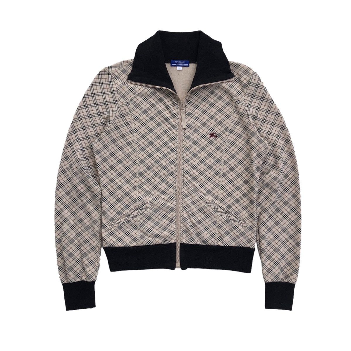 Burberry Authentic Burberry Blue Label Nova Check Jacket Size S / US 4 / IT 40 - 1 Thumbnail