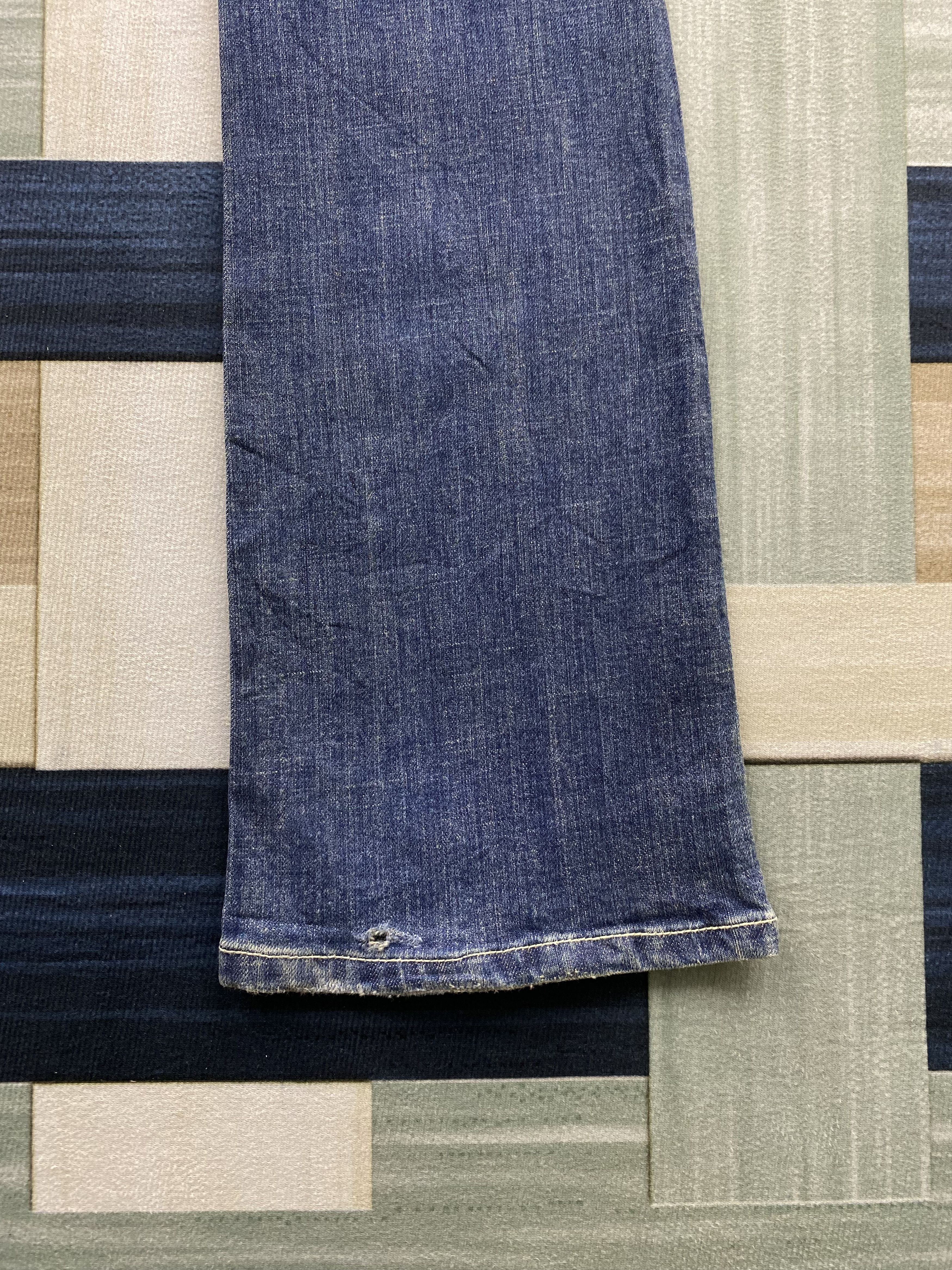 Japanese Brand × Vintage Japanese Brand B-Emotion Faded Blue Flare Denim Jean Size US 29 - 13 Thumbnail