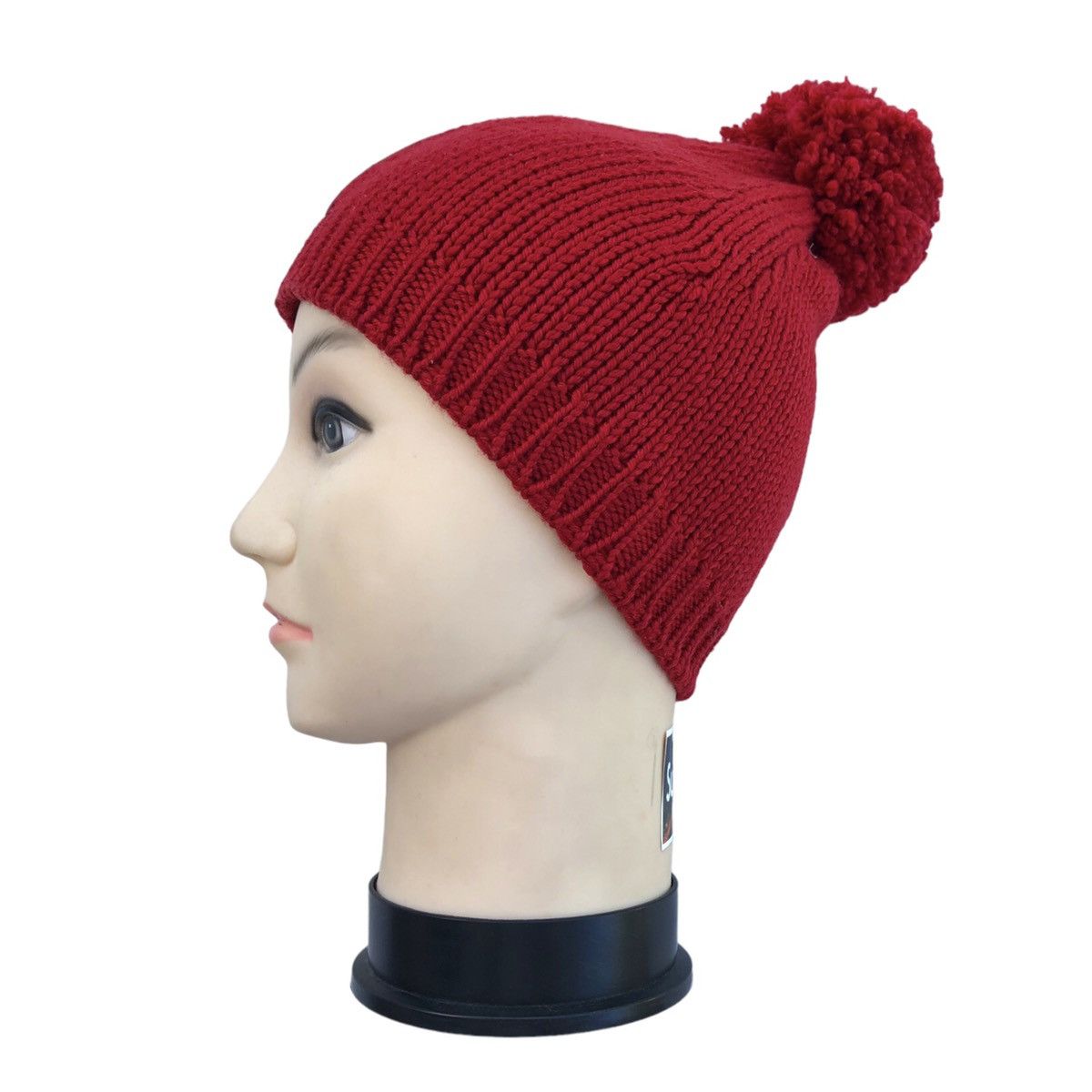 Prada Prada Wool Knitted Pom Pom Beanie Hat Size ONE SIZE - 8 Thumbnail