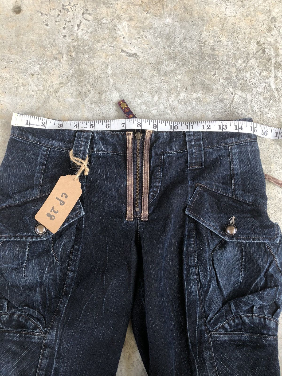 Marithe + Francois Girbaud Marithe Francois Girbaud Parachute Cargo Pants Bondage Size US 30 / EU 46 - 15 Thumbnail