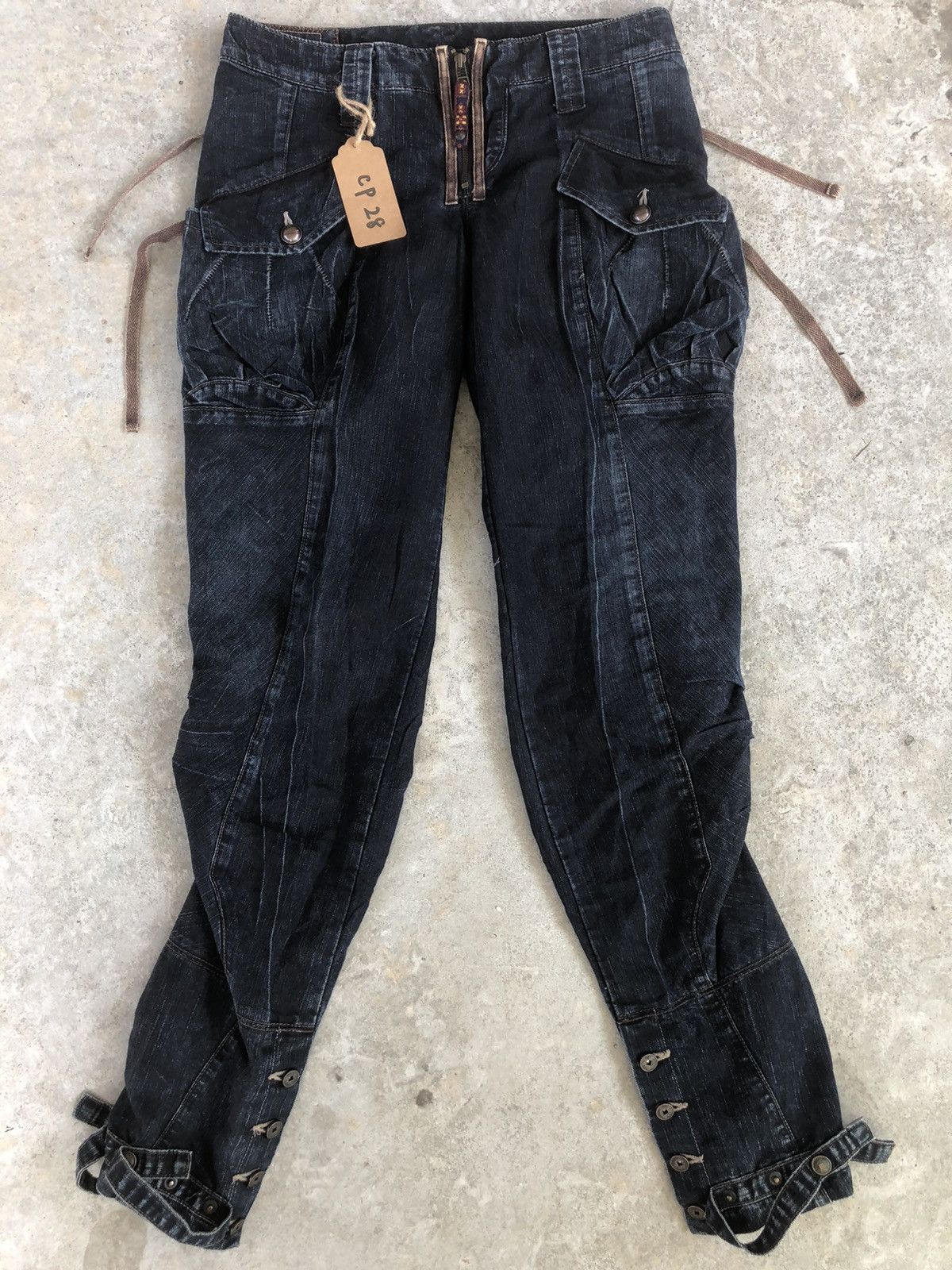 Marithe + Francois Girbaud Marithe Francois Girbaud Parachute Cargo Pants Bondage Size US 30 / EU 46 - 1 Thumbnail