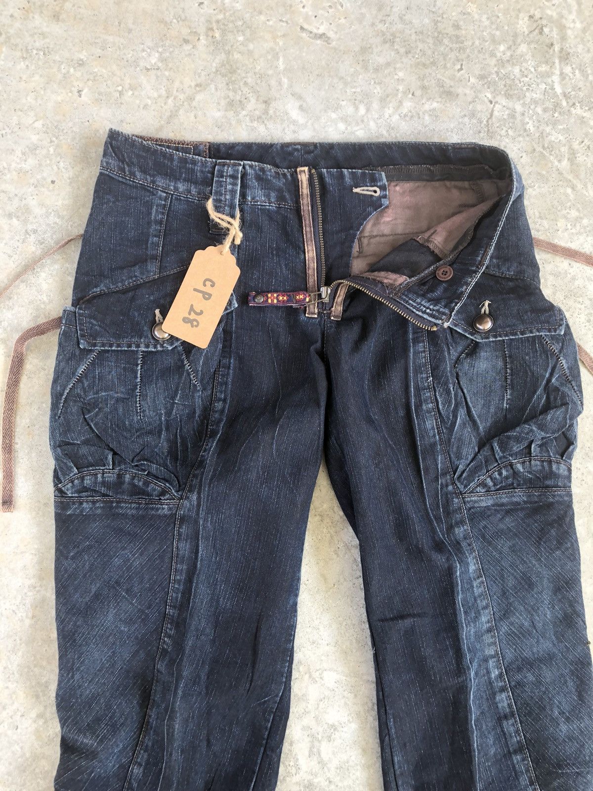 Marithe + Francois Girbaud Marithe Francois Girbaud Parachute Cargo Pants Bondage Size US 30 / EU 46 - 3 Thumbnail