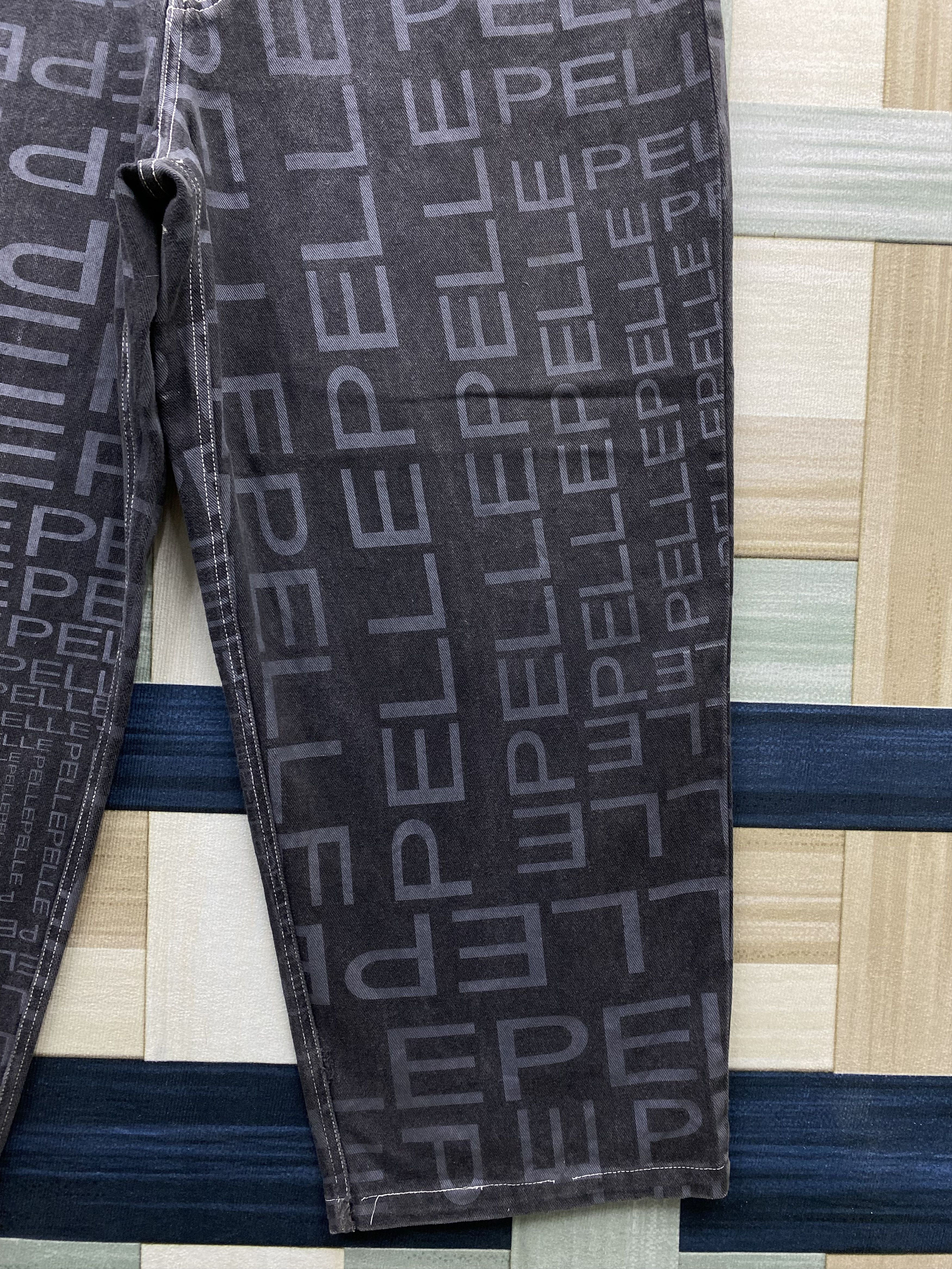 Pelle Pelle Vintage Pelle Pelle Full Print Baggy Jean Size US 40 / EU 56 - 10 Thumbnail