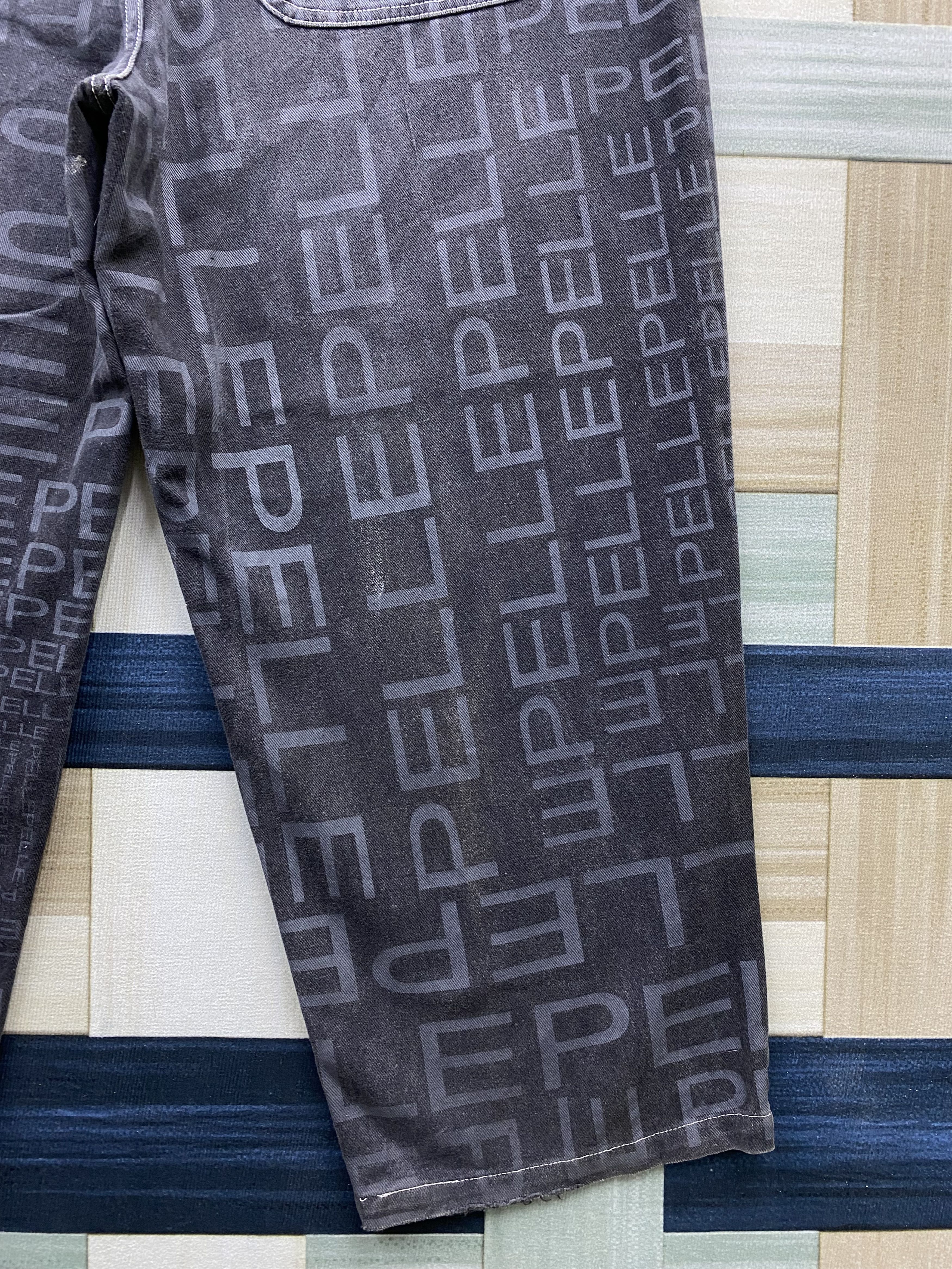 Pelle Pelle Vintage Pelle Pelle Full Print Baggy Jean Size US 40 / EU 56 - 15 Thumbnail