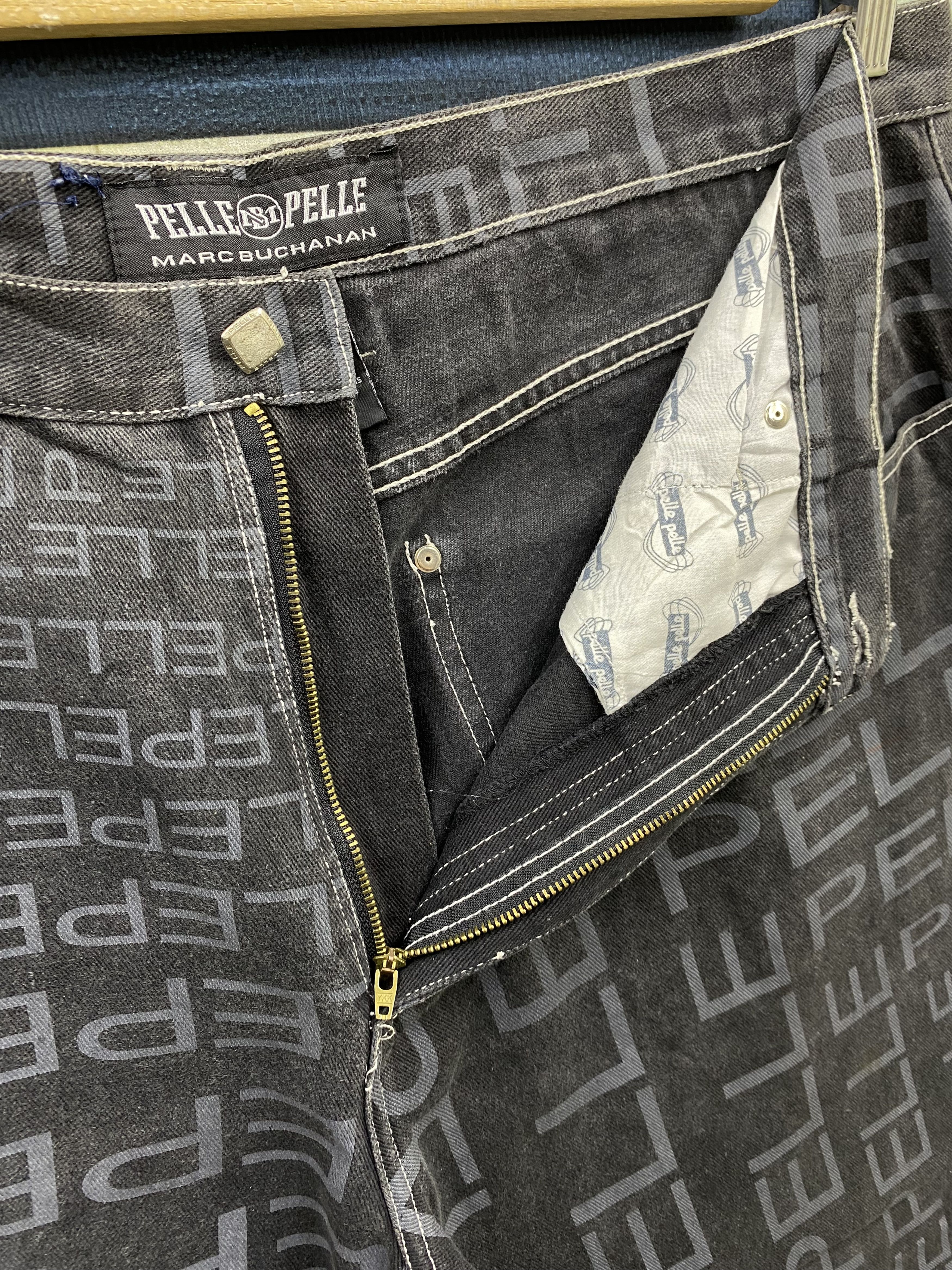 Pelle Pelle Vintage Pelle Pelle Full Print Baggy Jean Size US 40 / EU 56 - 18 Thumbnail
