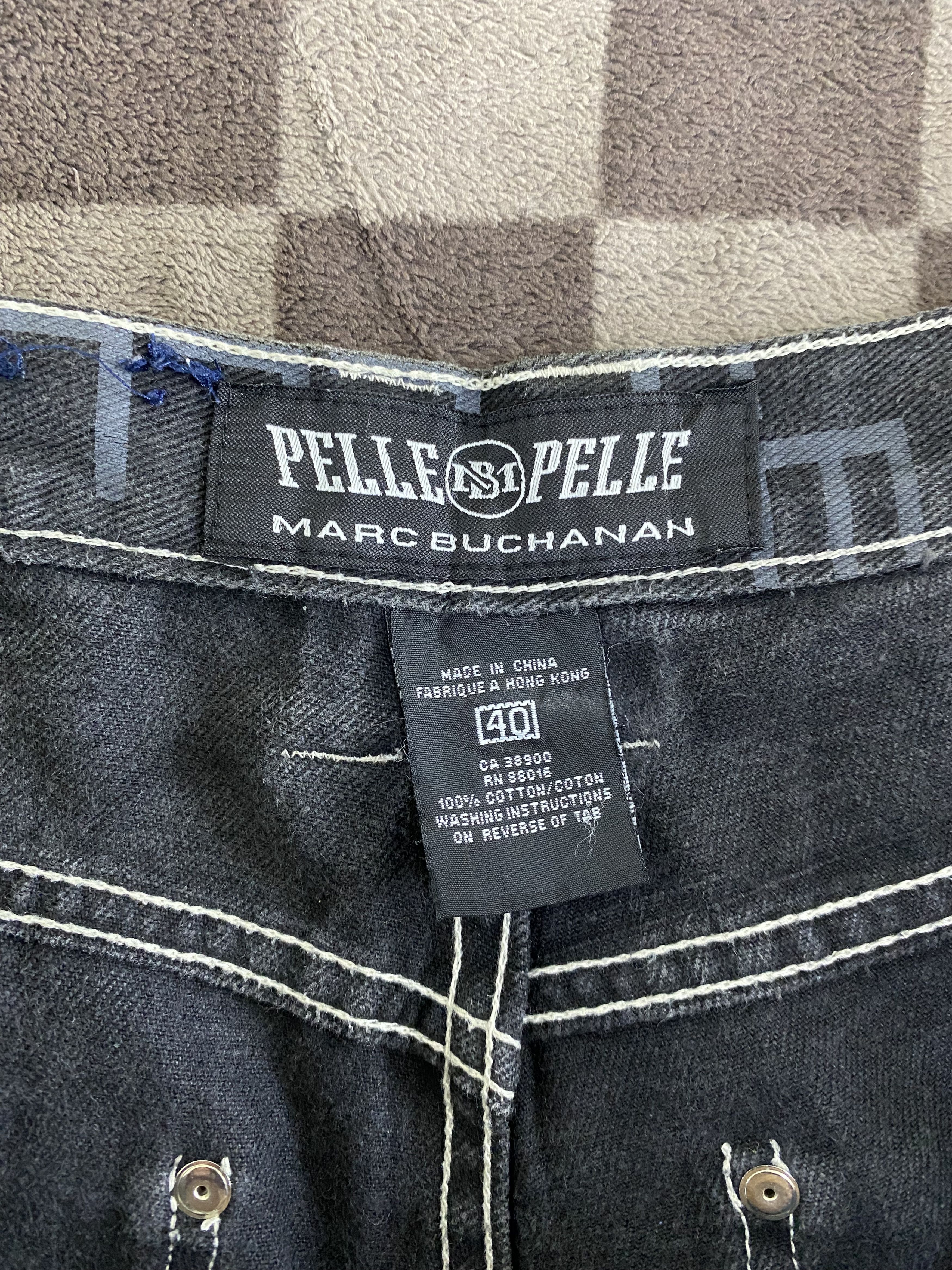 Pelle Pelle Vintage Pelle Pelle Full Print Baggy Jean Size US 40 / EU 56 - 19 Thumbnail