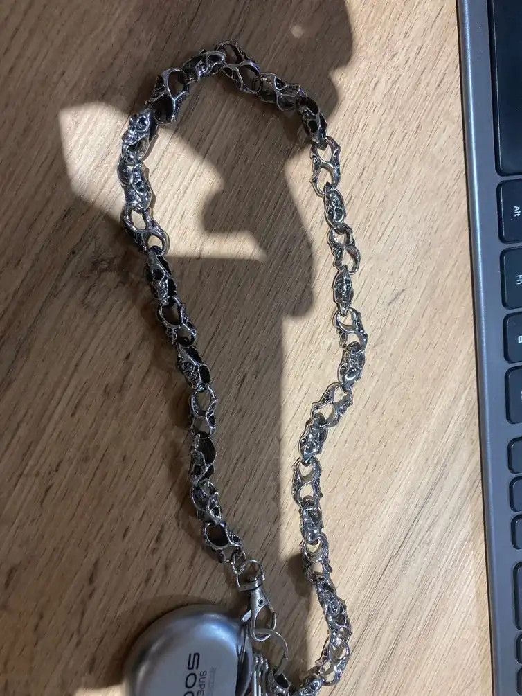 Jewelry Skull Link Pants Chain Size ONE SIZE - 6 Thumbnail