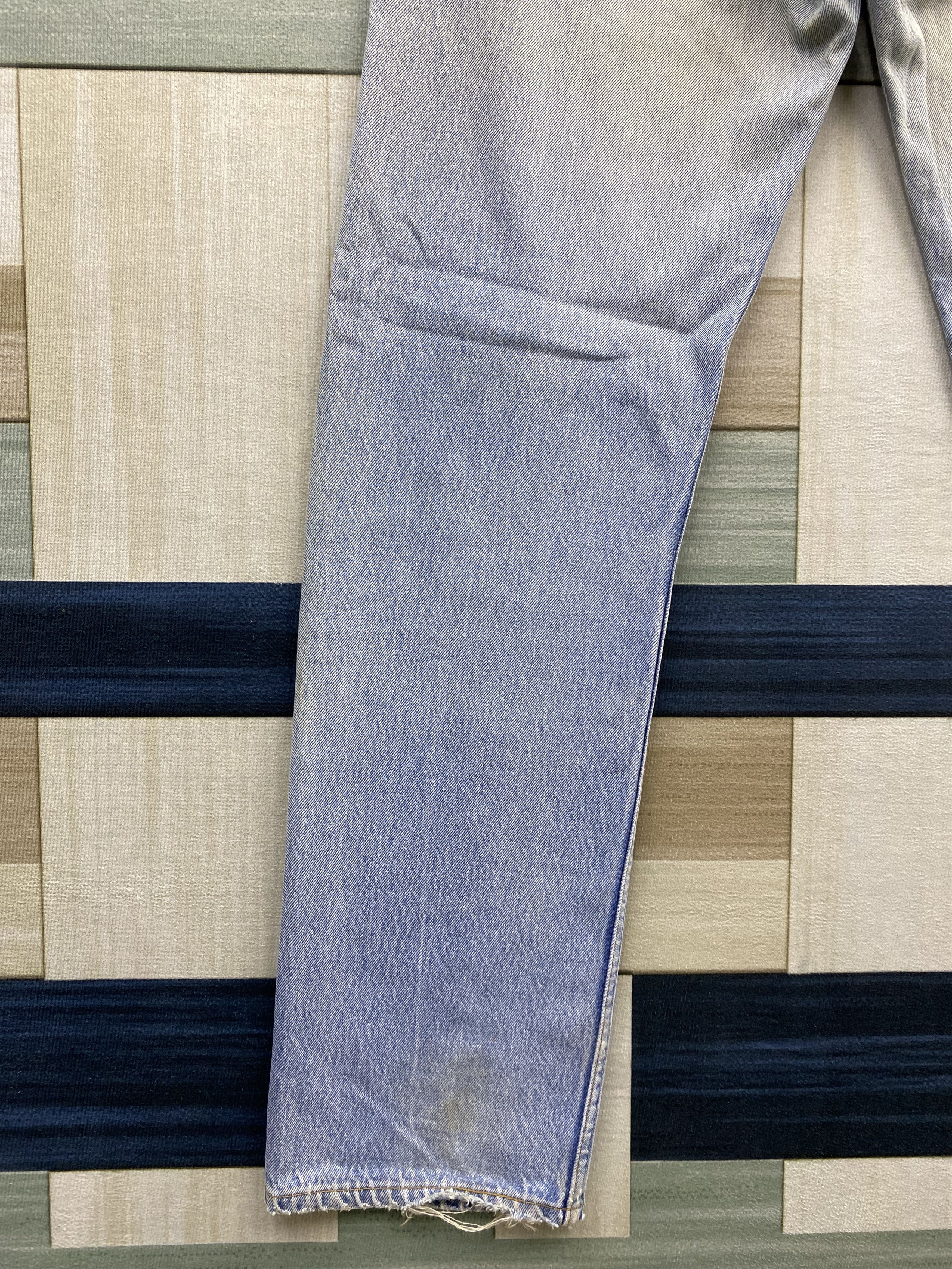 Levi's Vintage Levi's 501 Distress Dirty Faded Blue Jean Size US 34 / EU 50 - 16 Thumbnail