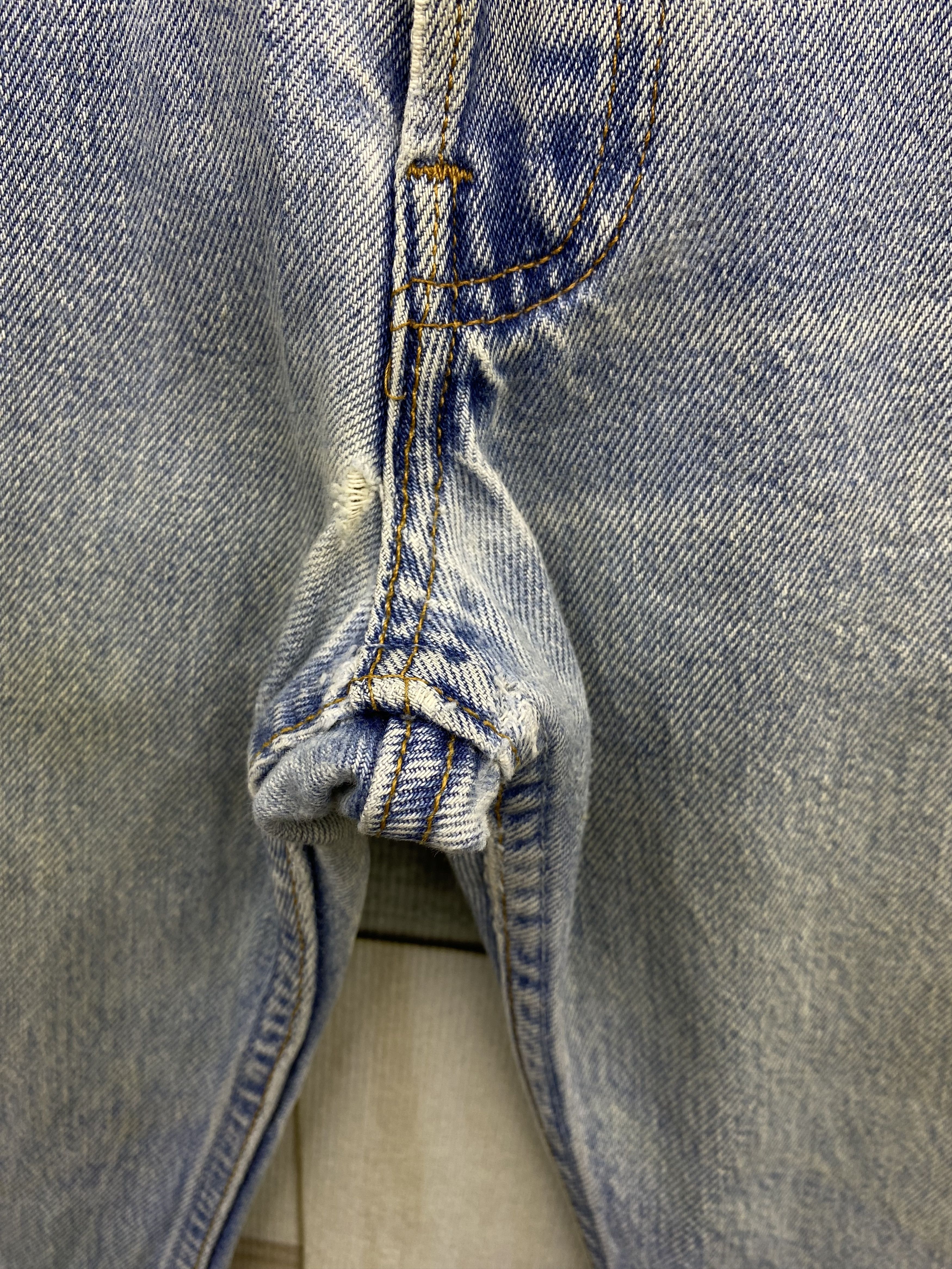 Levi's Vintage Levi's 501 Distress Dirty Faded Blue Jean Size US 34 / EU 50 - 12 Thumbnail
