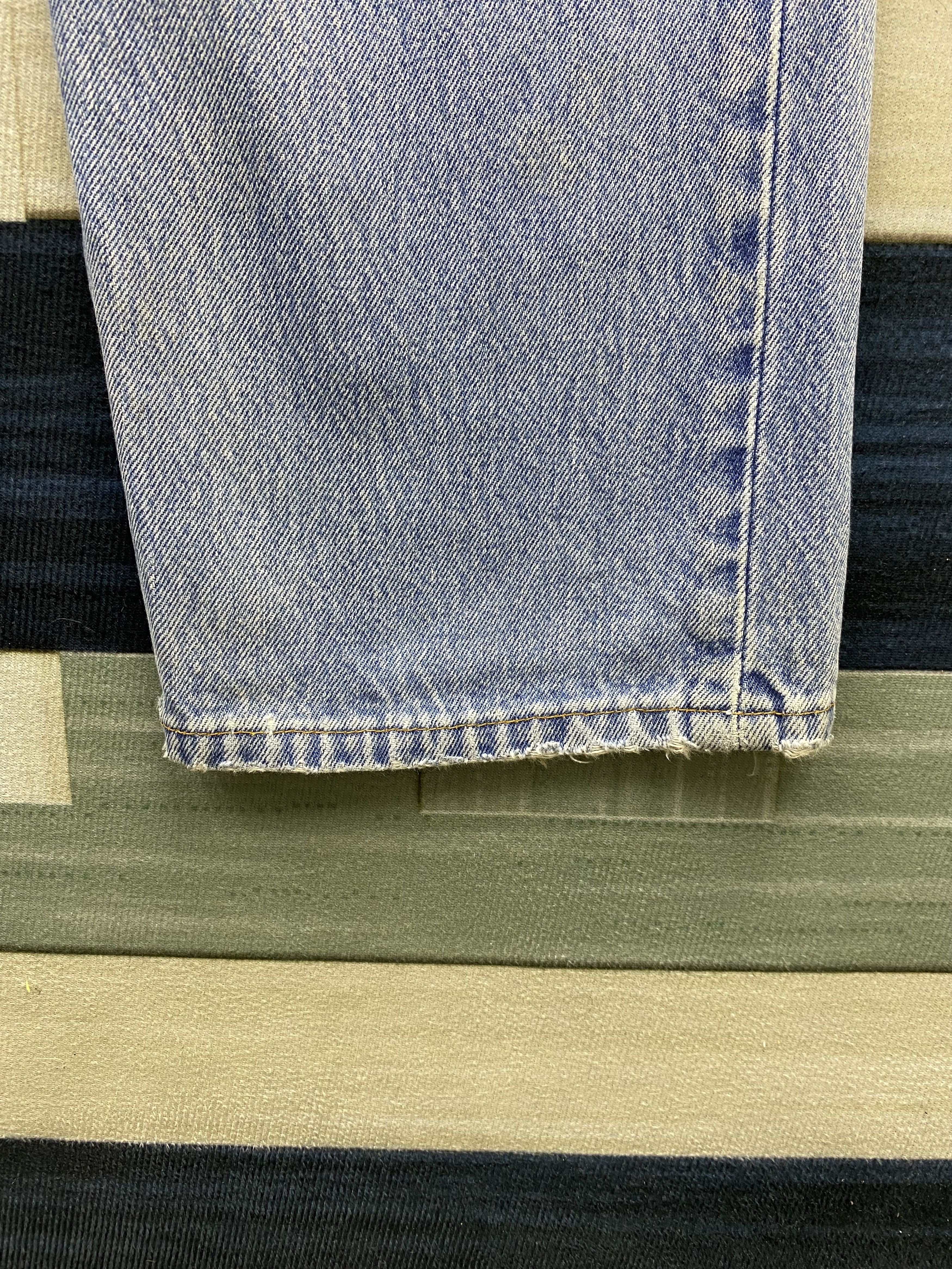 Levi's Vintage Levi's 501 Distress Dirty Faded Blue Jean Size US 34 / EU 50 - 11 Thumbnail