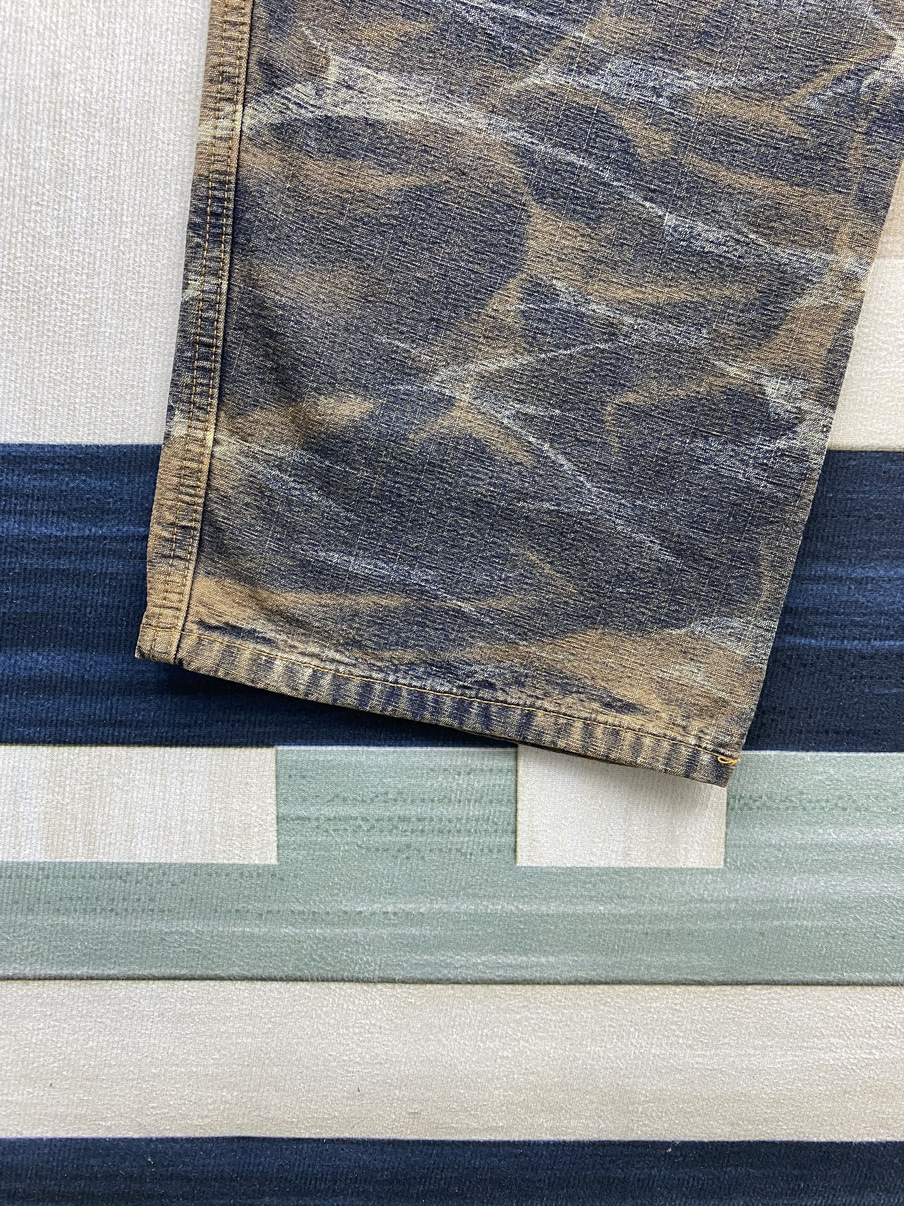 Japanese Brand × Vintage Vintage Japanese Brand Arlo's Baggy Rusty Style Denim Jean Size US 35 - 6 Thumbnail