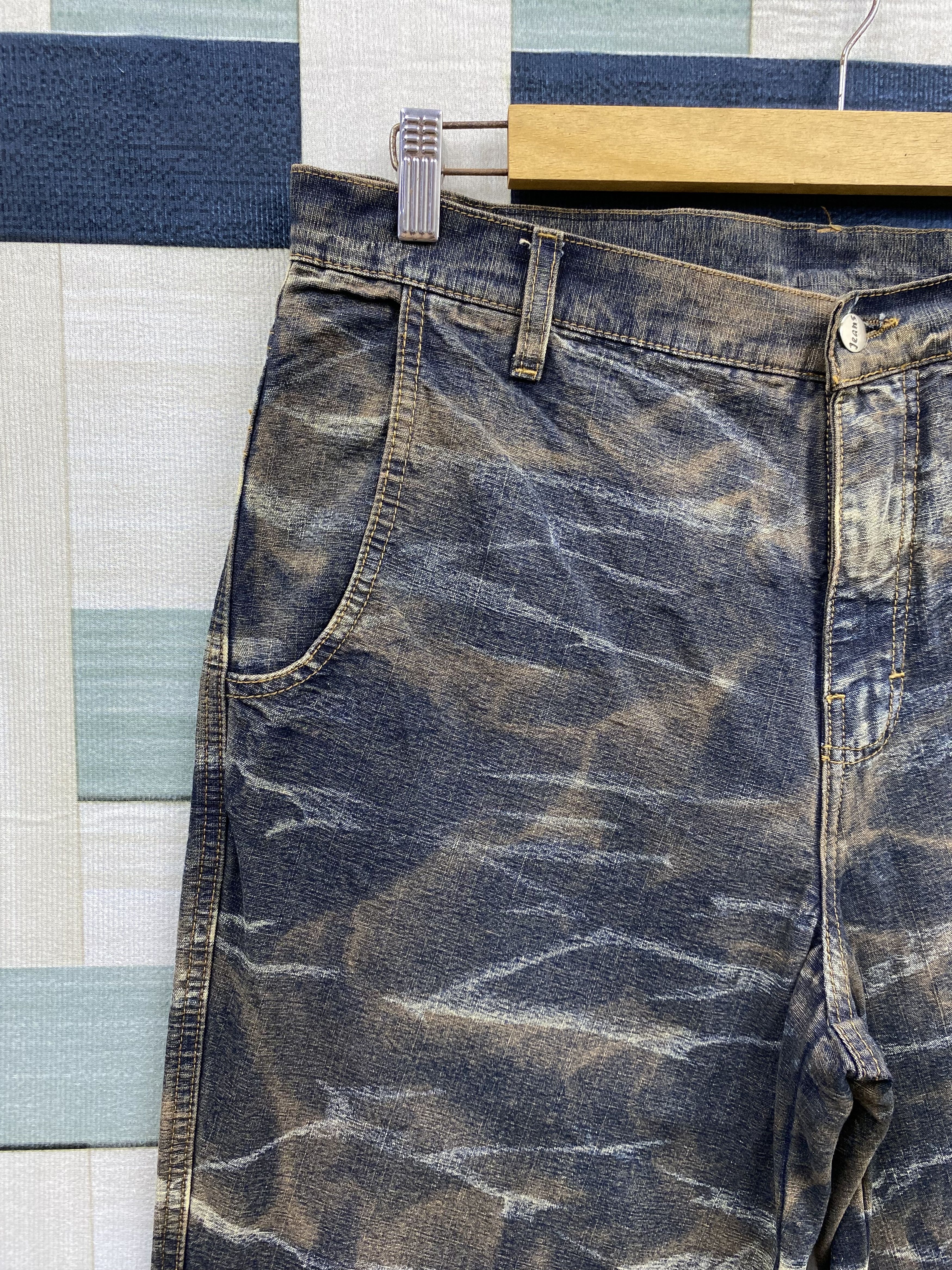 Japanese Brand × Vintage Vintage Japanese Brand Arlo's Baggy Rusty Style Denim Jean Size US 35 - 3 Thumbnail