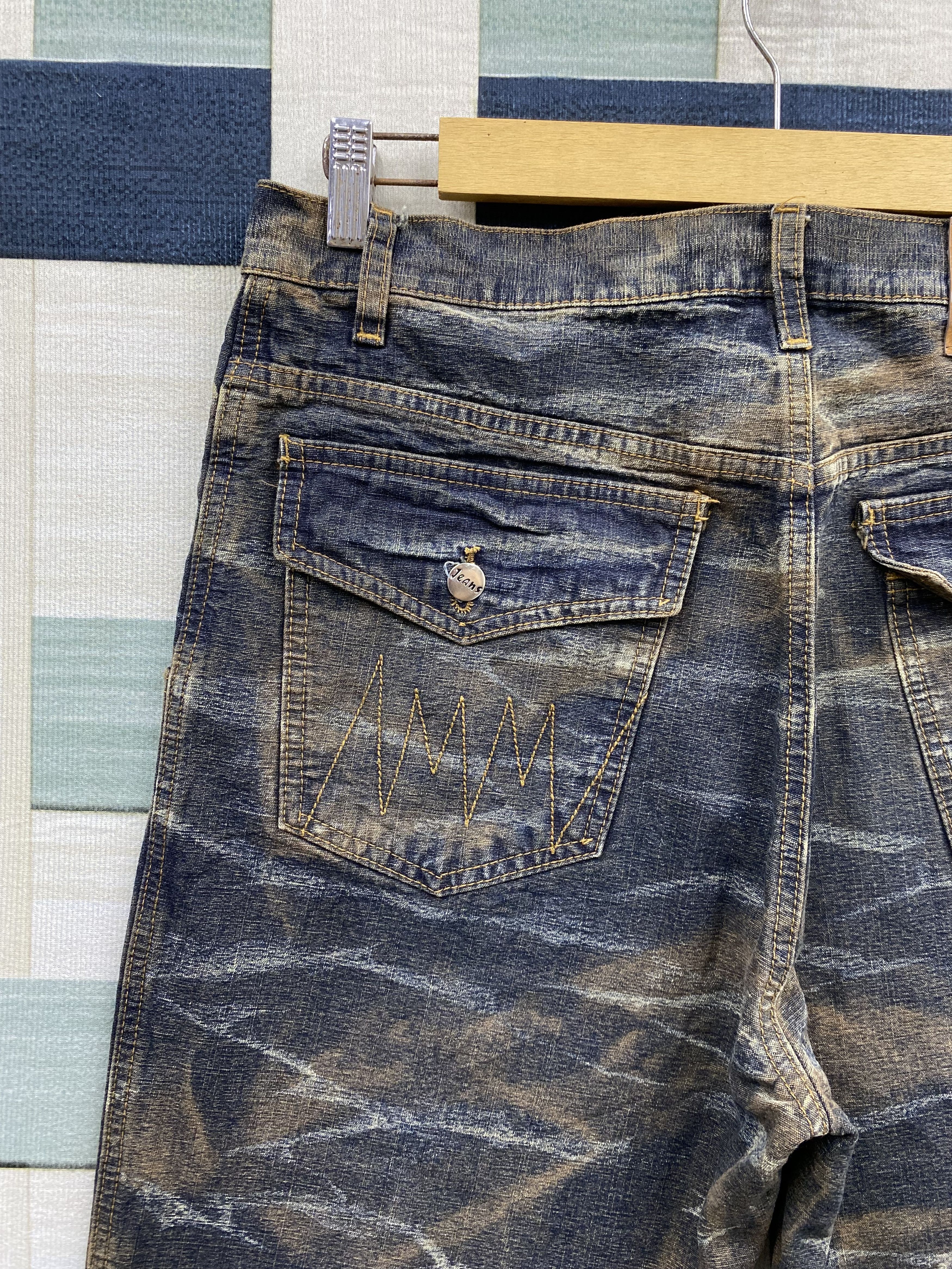 Japanese Brand × Vintage Vintage Japanese Brand Arlo's Baggy Rusty Style Denim Jean Size US 35 - 12 Thumbnail