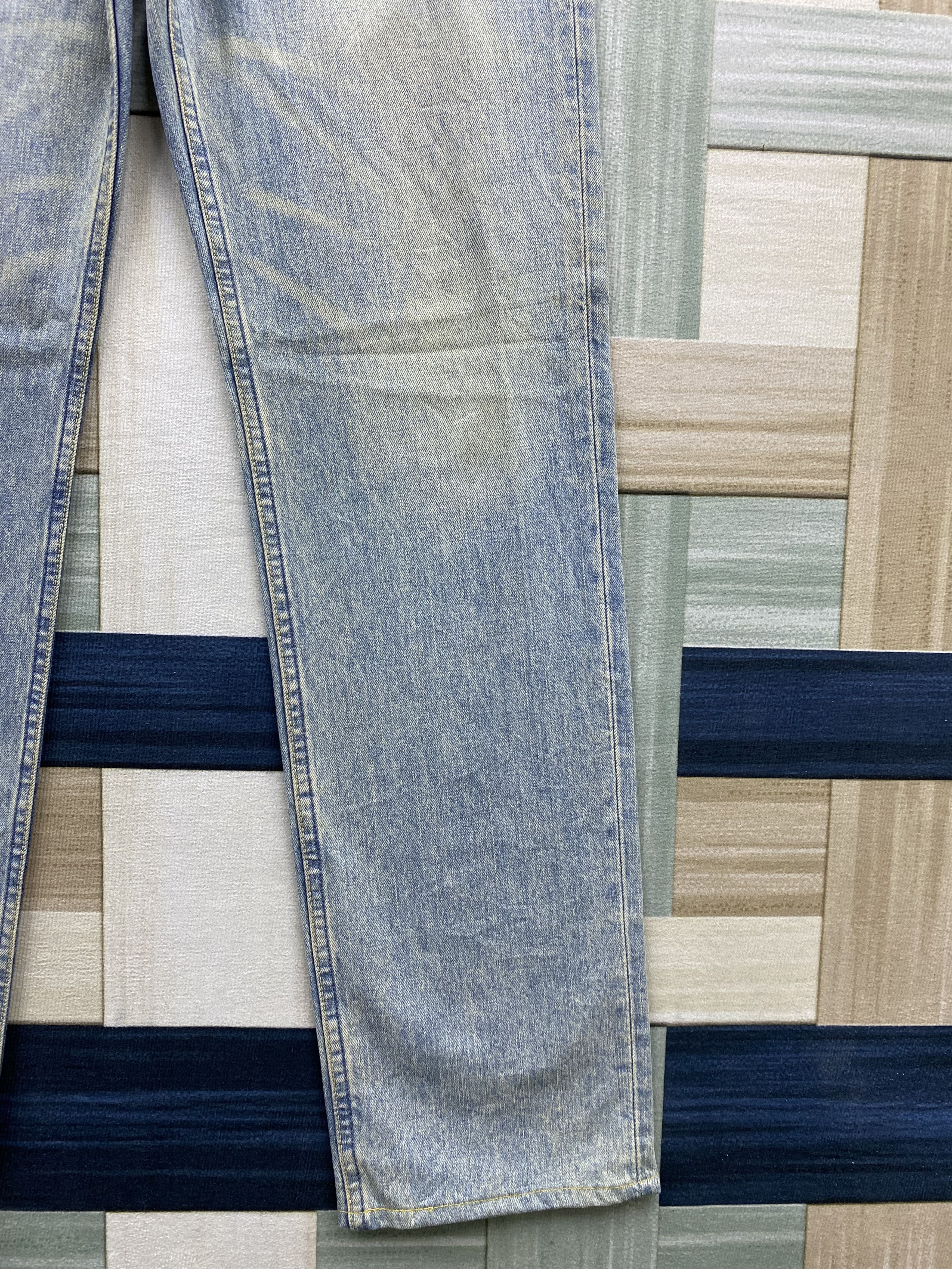 Levi's Vintage Levi's 502 Distress Faded Blue Denim Jean Size US 30 / EU 46 - 8 Thumbnail