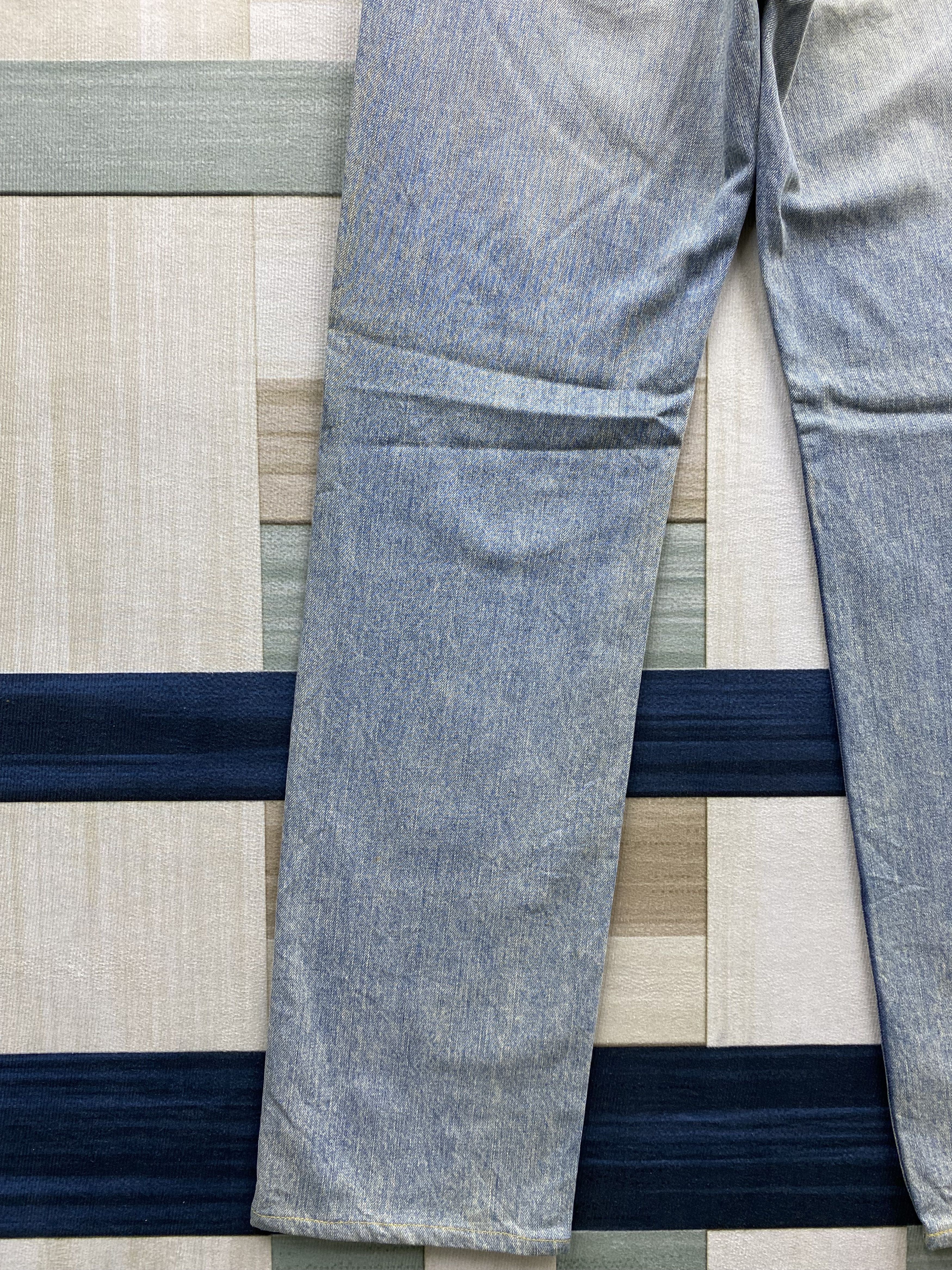 Levi's Vintage Levi's 502 Distress Faded Blue Denim Jean Size US 30 / EU 46 - 12 Thumbnail