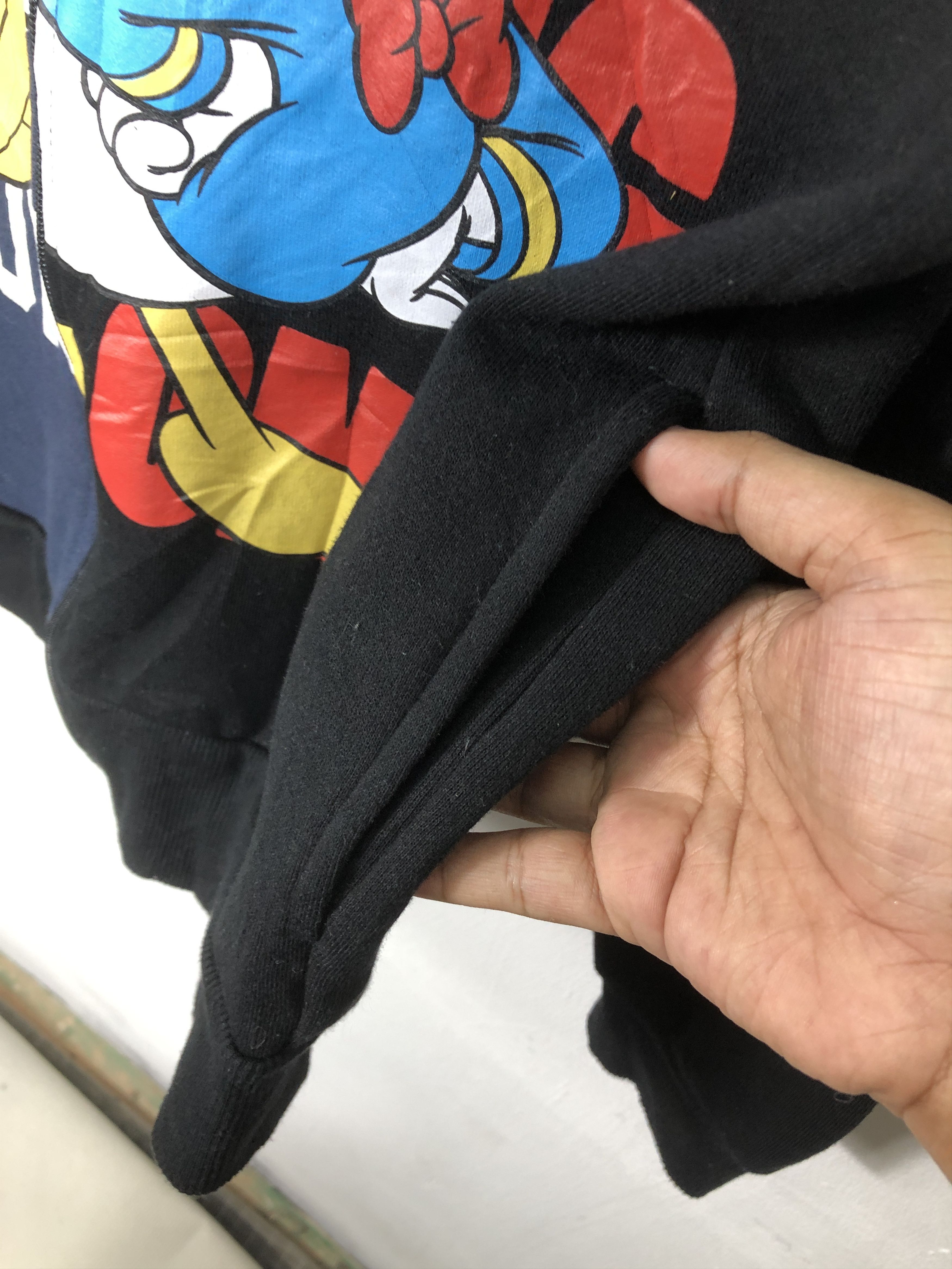 Disney × Japanese Brand Disney Mickey Mouse Donald Duck Zipper Hoodie Size US L / EU 52-54 / 3 - 7 Thumbnail
