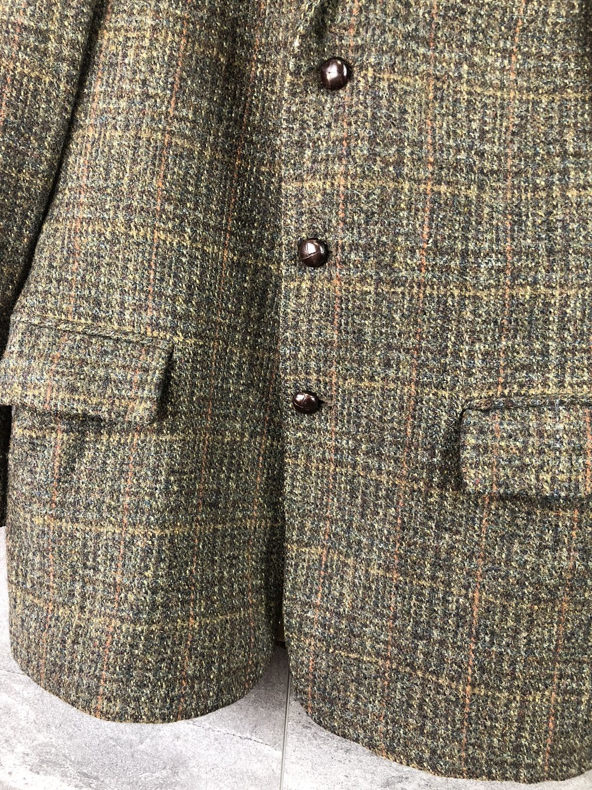 Mens Vintage Harris Tweed Dunn Co Blazer Jacket