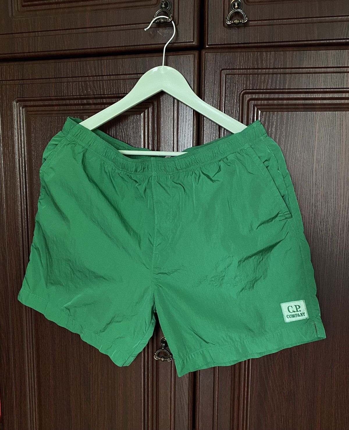 image of Archival Clothing x C P Company Cp Company Swim Nylon Shorts Like Stone Island Size 48 in Green