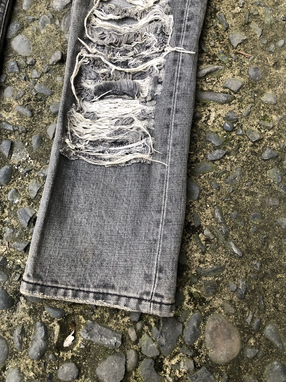 Other Rick Owen’s Inspired Ripped Denim Size US 32 / EU 48 - 4 Thumbnail