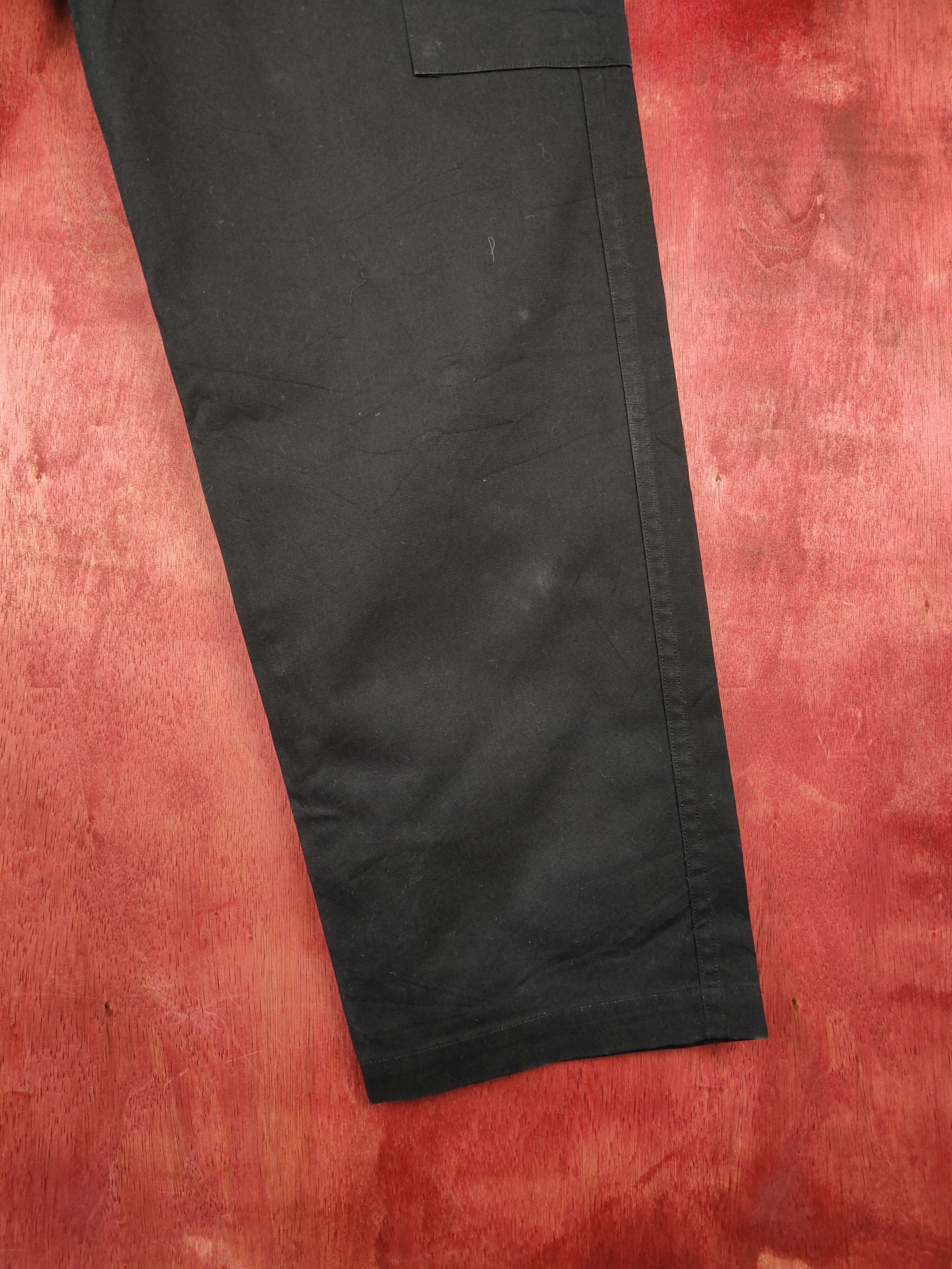 Japanese Brand Sarcastic Homme black multi pocket tactical pant #S356 Size US 31 - 7 Thumbnail