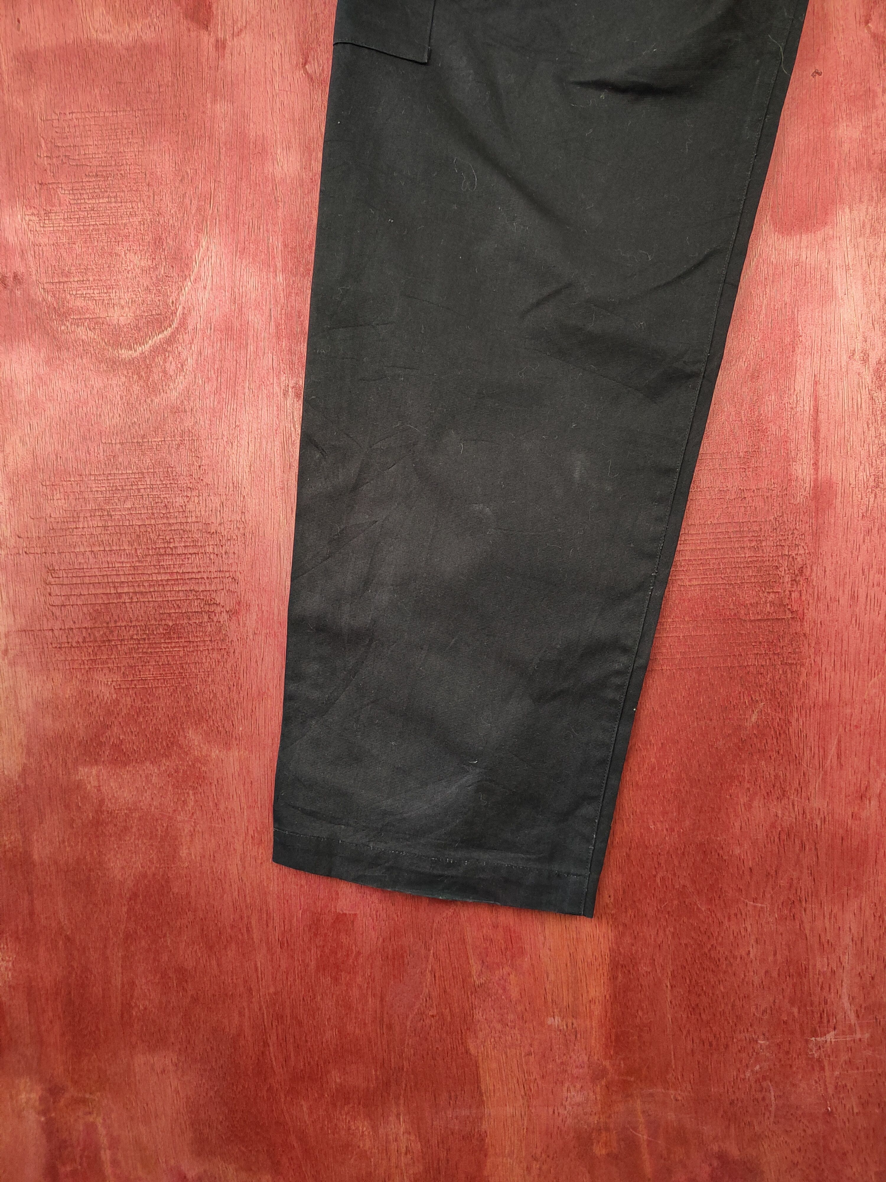 Japanese Brand Sarcastic Homme black multi pocket tactical pant #S356 Size US 31 - 14 Thumbnail