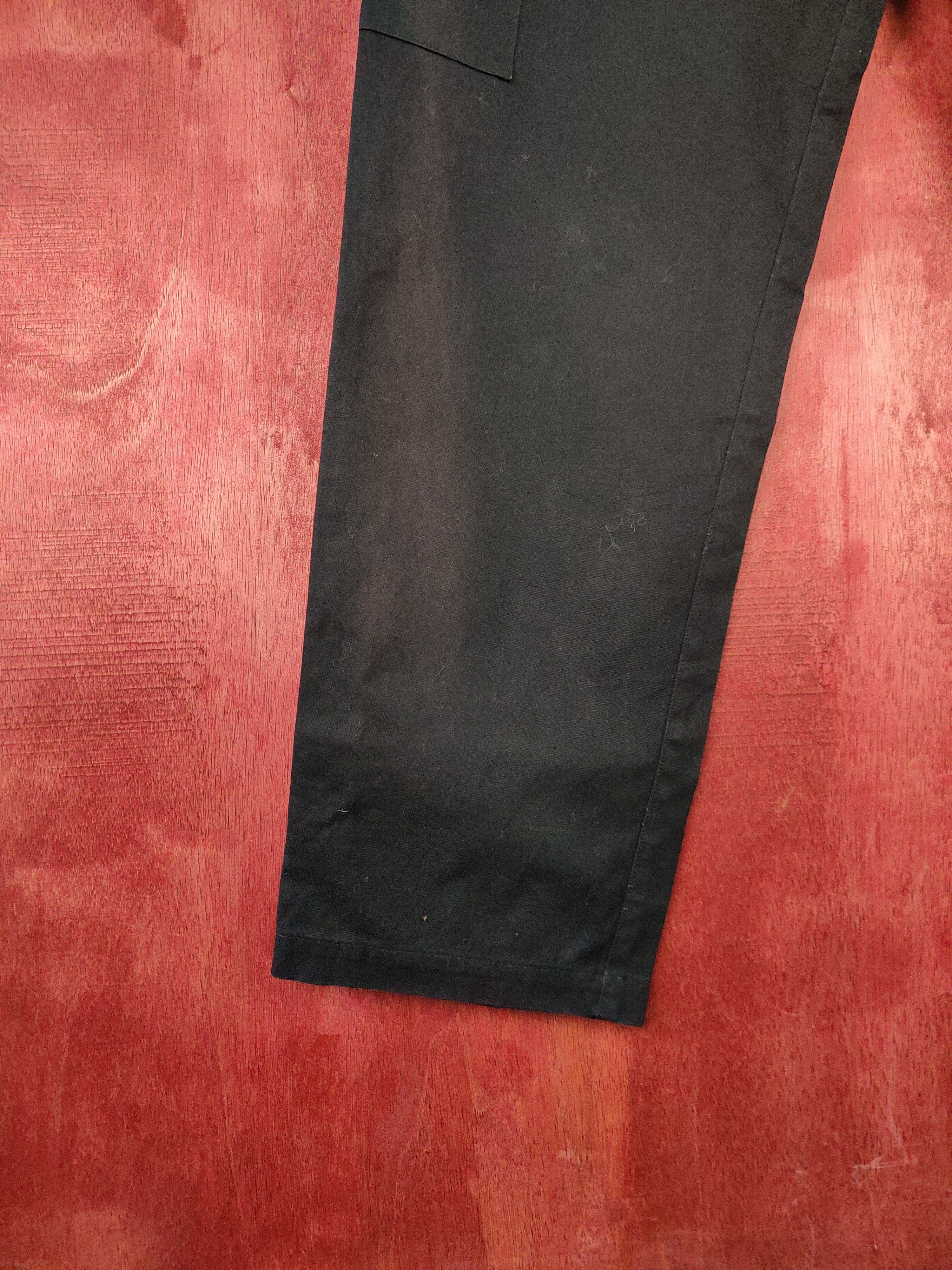 Japanese Brand Sarcastic Homme black multi pocket tactical pant #S356 Size US 31 - 6 Thumbnail