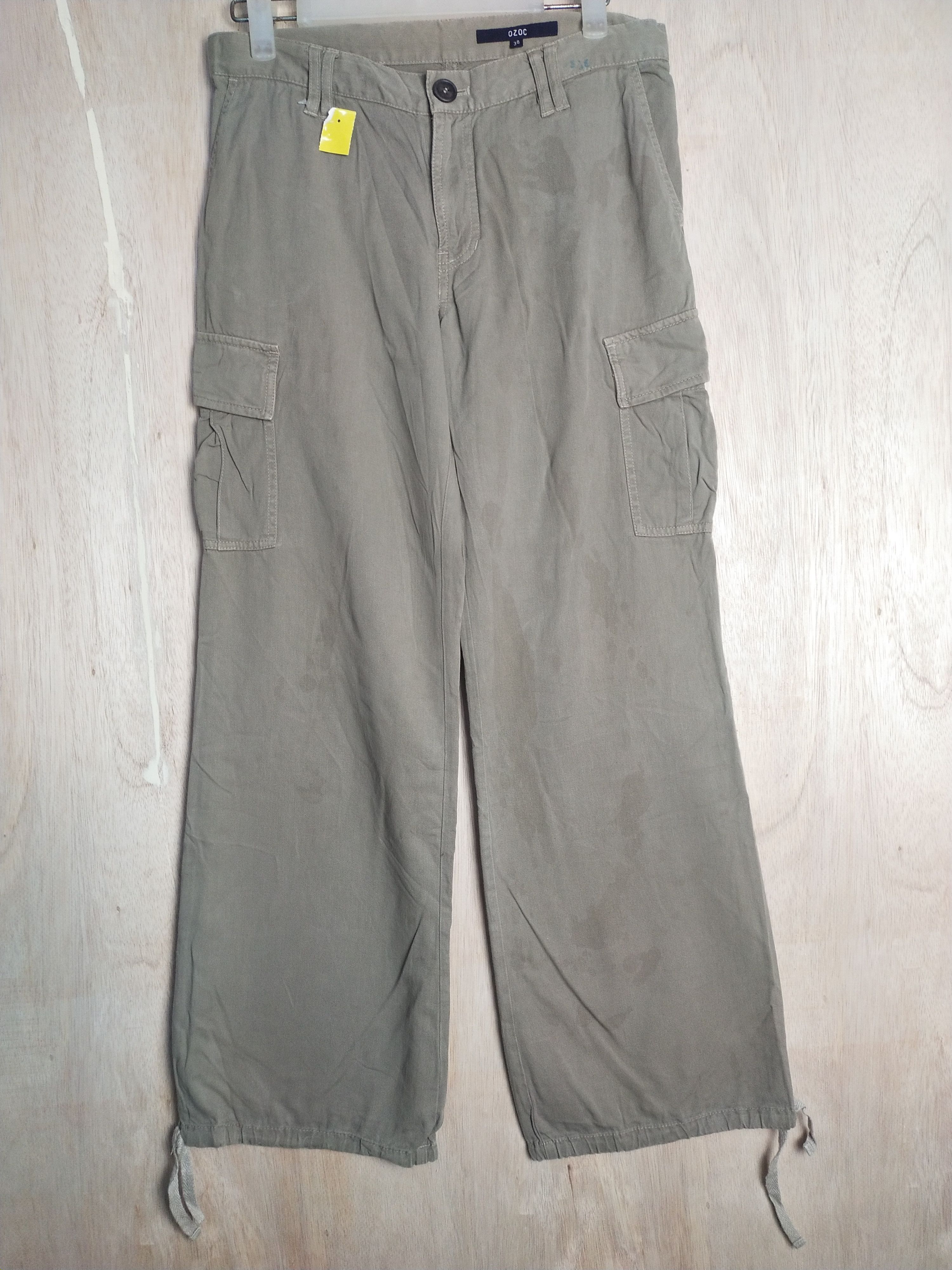 Japanese Brand OZOC Brown utility multipocket Cargo Pants #2878 Size 28" / US 6 / IT 42 - 1 Thumbnail