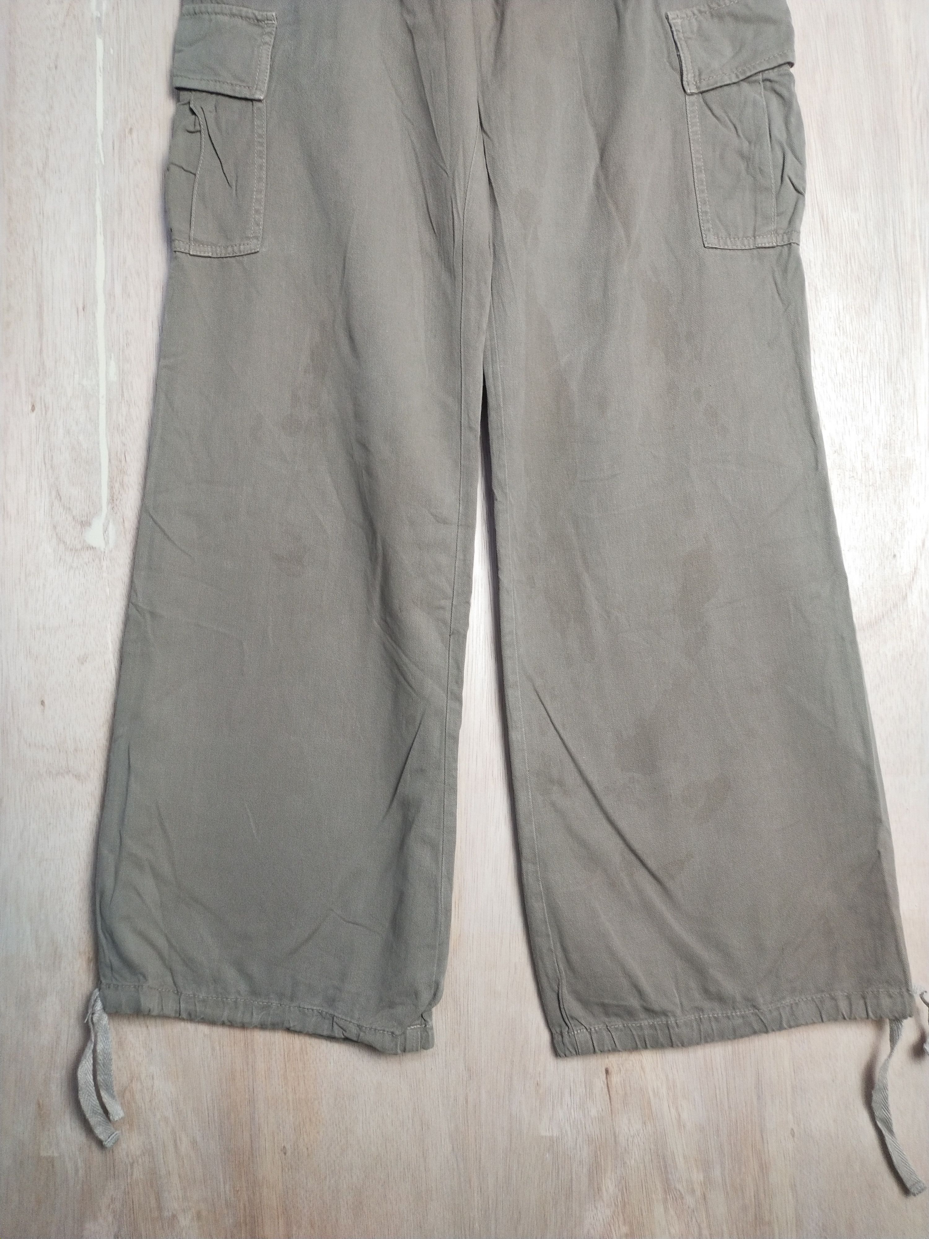 Japanese Brand OZOC Brown utility multipocket Cargo Pants #2878 Size 28" / US 6 / IT 42 - 3 Thumbnail