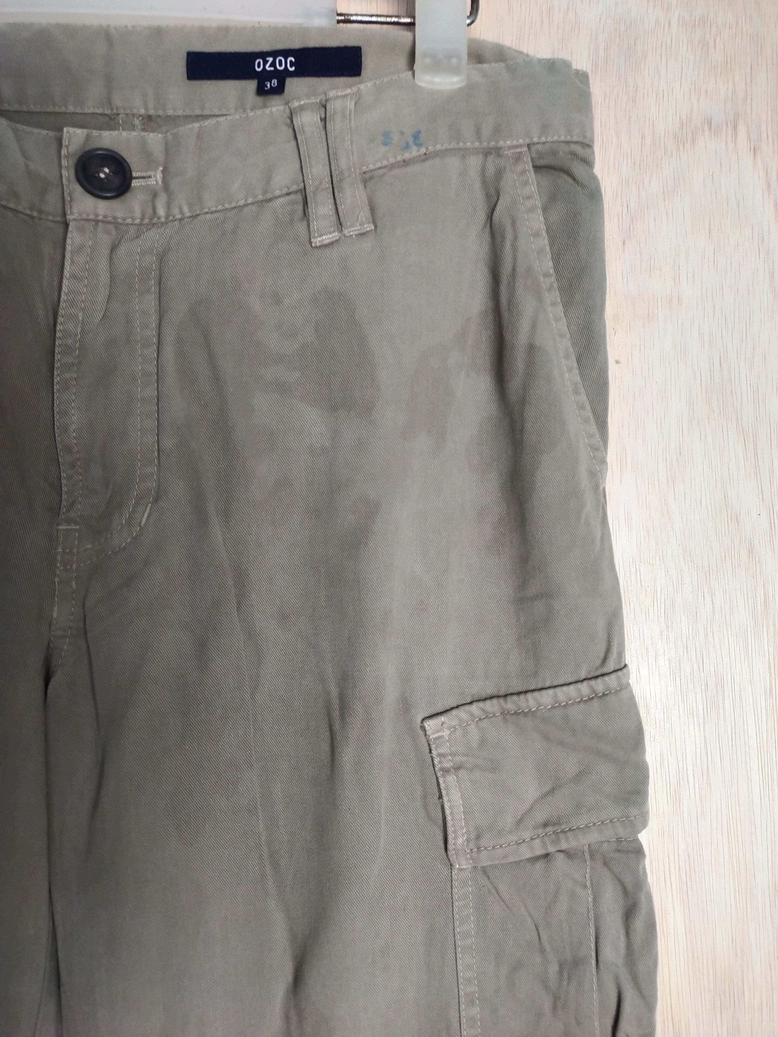 Japanese Brand OZOC Brown utility multipocket Cargo Pants #2878 Size 28" / US 6 / IT 42 - 5 Thumbnail