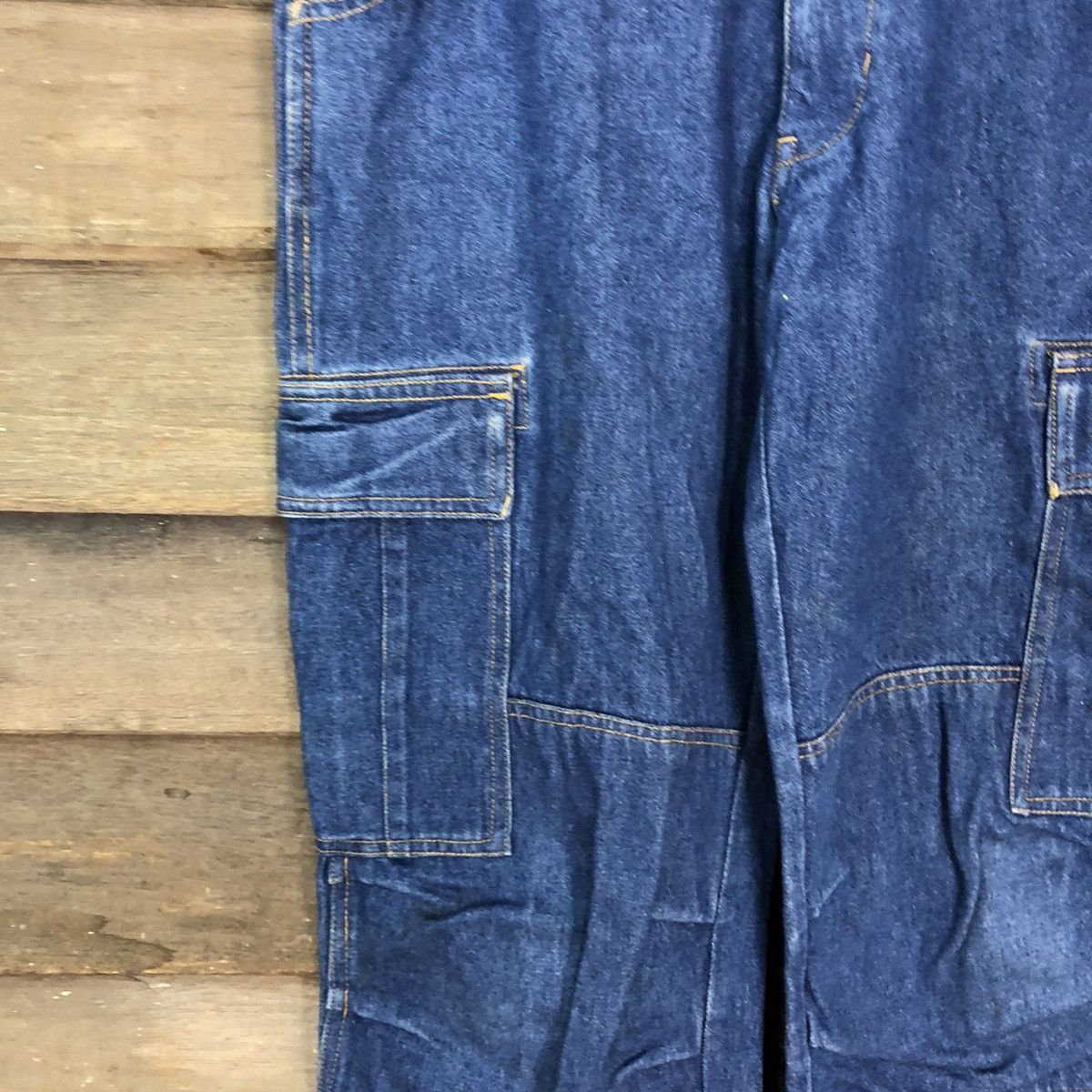 Japanese Brand DL Chevignon double knee japan multipocket Denim Pants #3407 Size US 30 / EU 46 - 6 Thumbnail