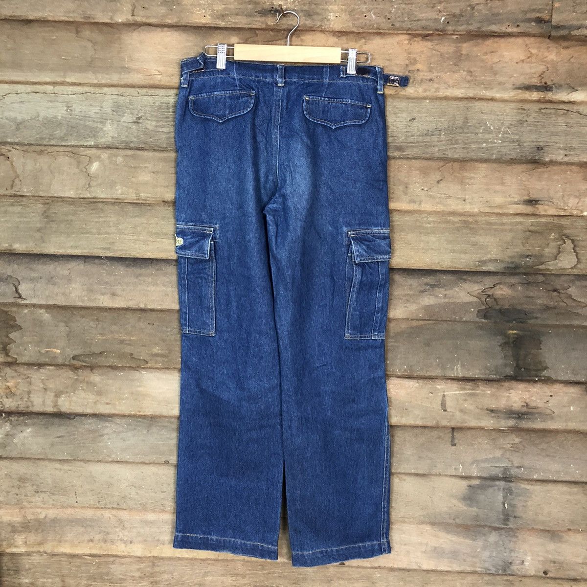 Japanese Brand DL Chevignon double knee japan multipocket Denim Pants #3407 Size US 30 / EU 46 - 12 Thumbnail