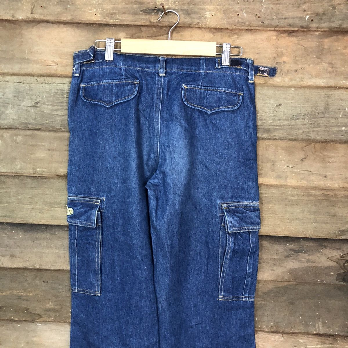 Japanese Brand DL Chevignon double knee japan multipocket Denim Pants #3407 Size US 30 / EU 46 - 13 Thumbnail