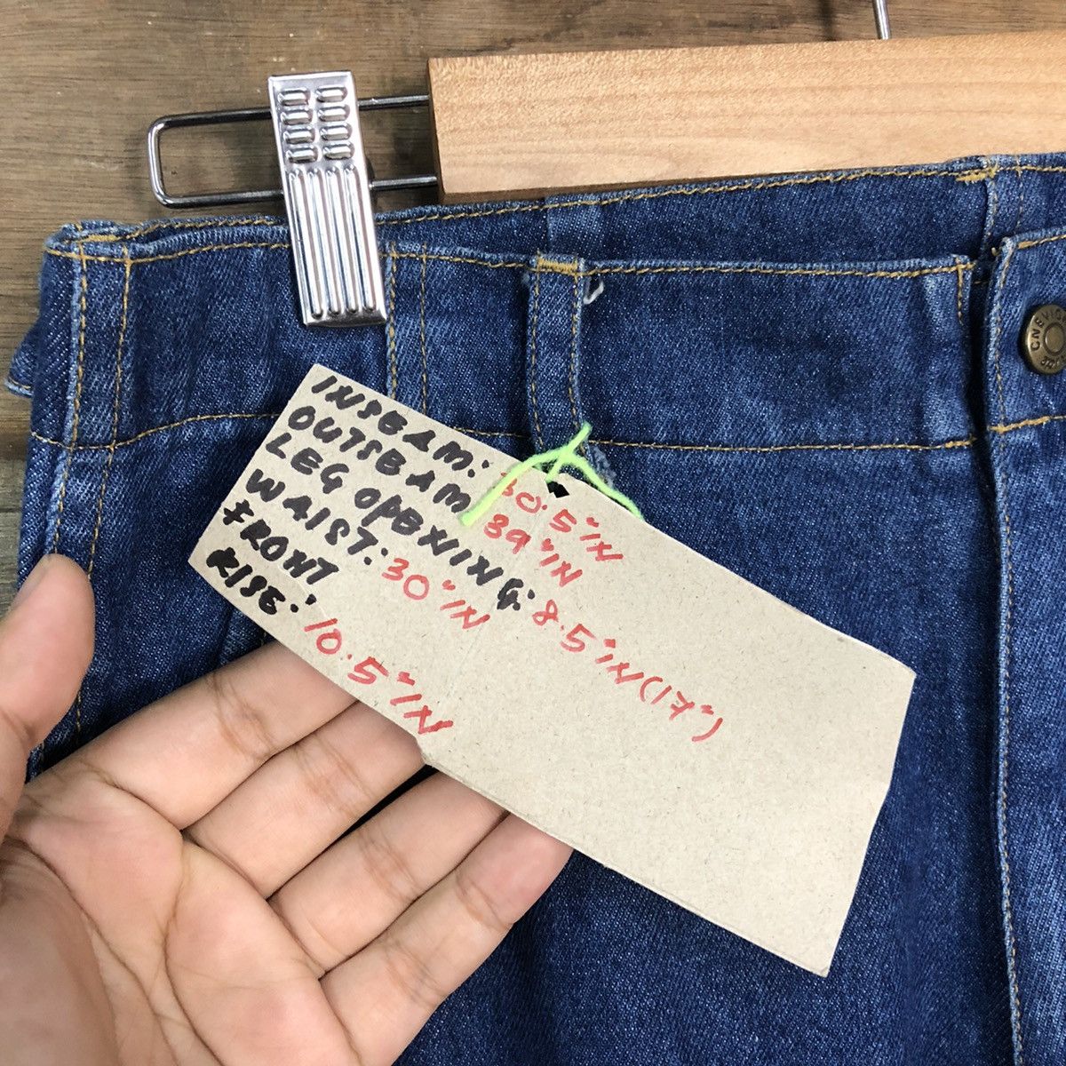 Japanese Brand DL Chevignon double knee japan multipocket Denim Pants #3407 Size US 30 / EU 46 - 10 Thumbnail