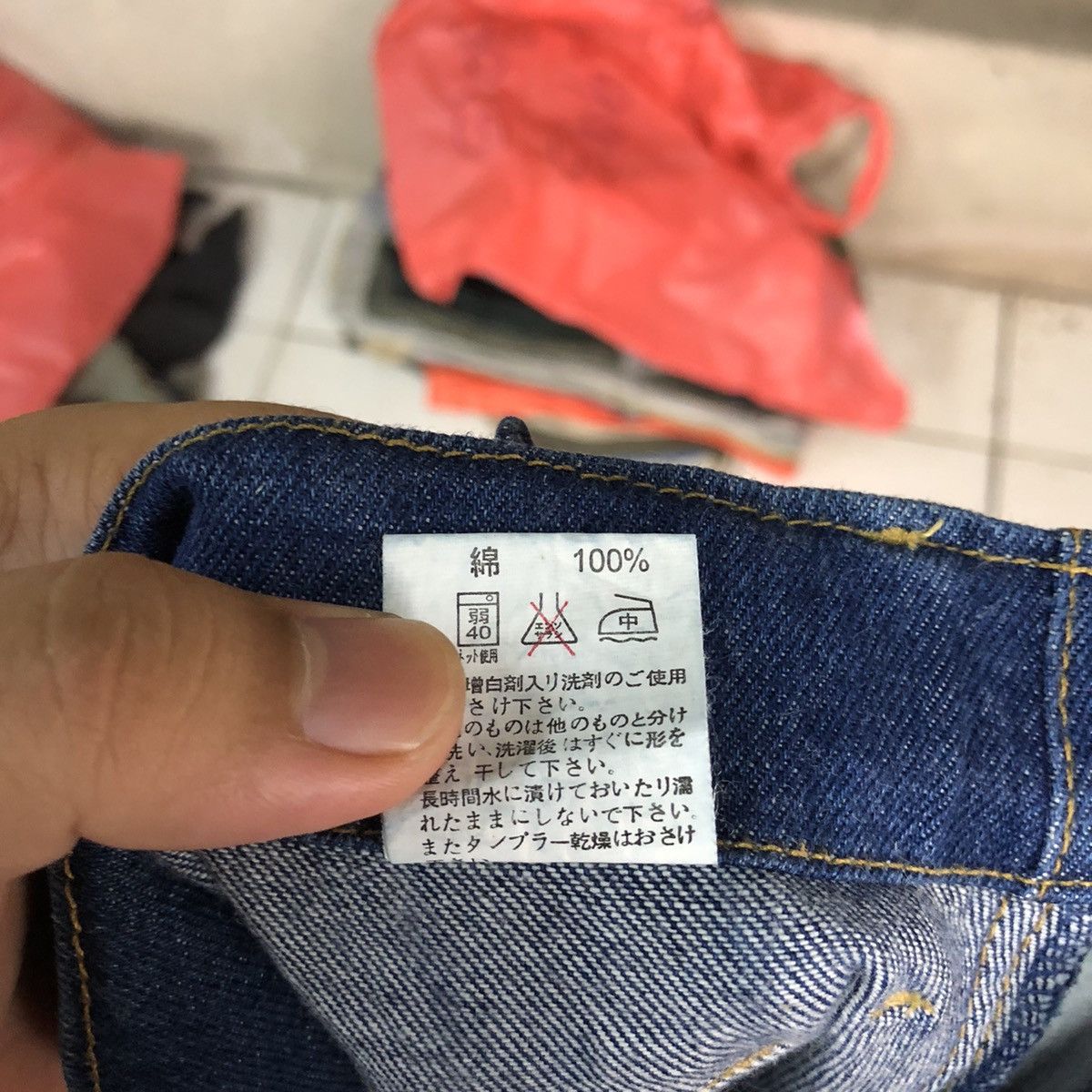 Japanese Brand DL Chevignon double knee japan multipocket Denim Pants #3407 Size US 30 / EU 46 - 17 Thumbnail