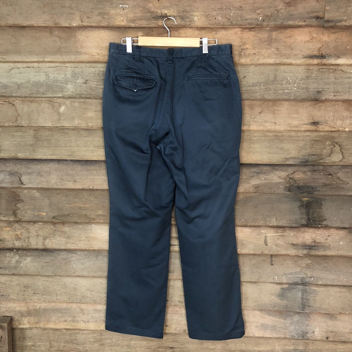 Japanese Brand × Kansai Yamamoto Kansai Yamamoto Dark Blue casual cargo Pants #6900 Size US 31 - 8 Thumbnail