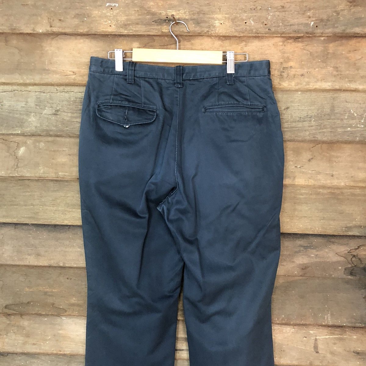 Japanese Brand × Kansai Yamamoto Kansai Yamamoto Dark Blue casual cargo Pants #6900 Size US 31 - 9 Thumbnail