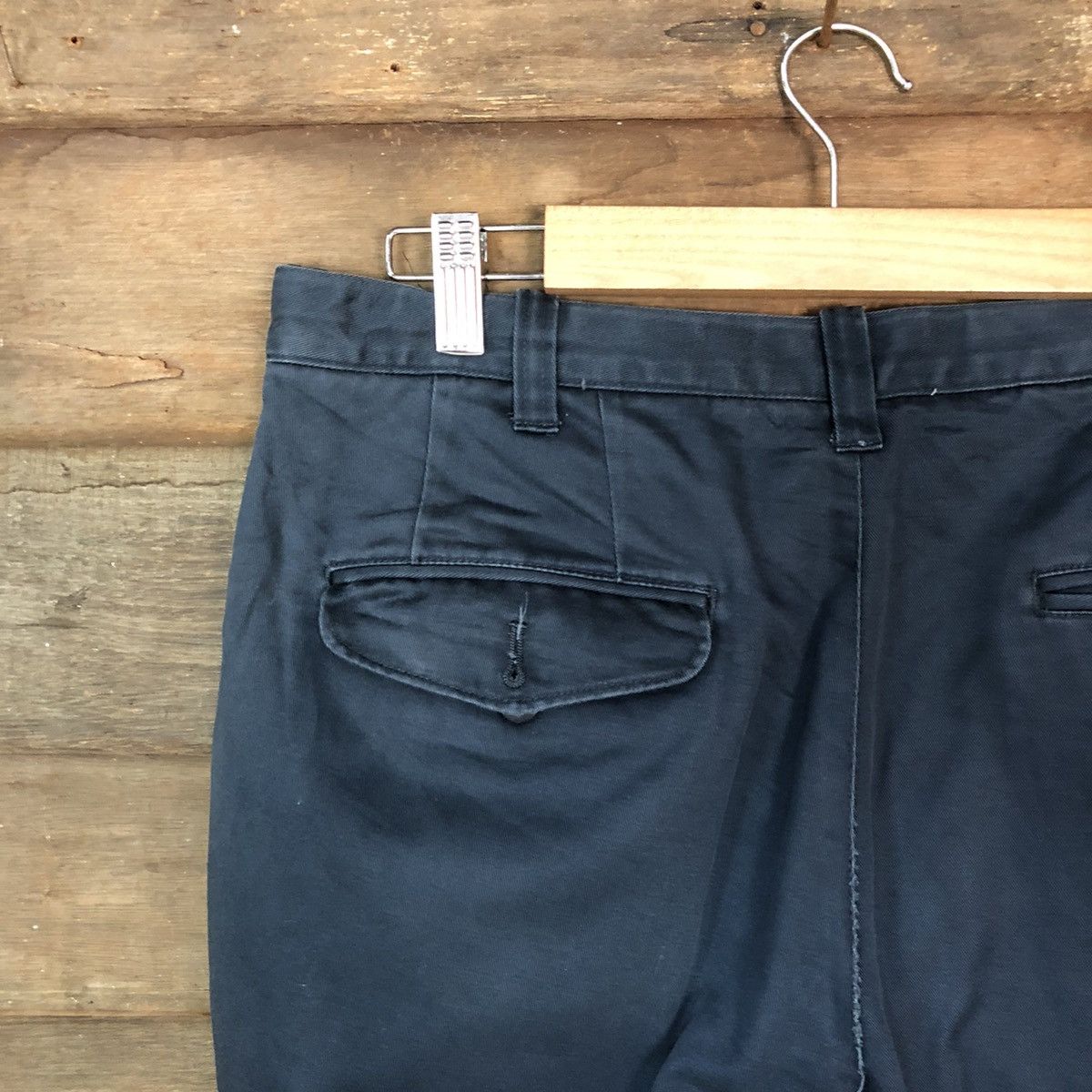 Japanese Brand × Kansai Yamamoto Kansai Yamamoto Dark Blue casual cargo Pants #6900 Size US 31 - 11 Thumbnail