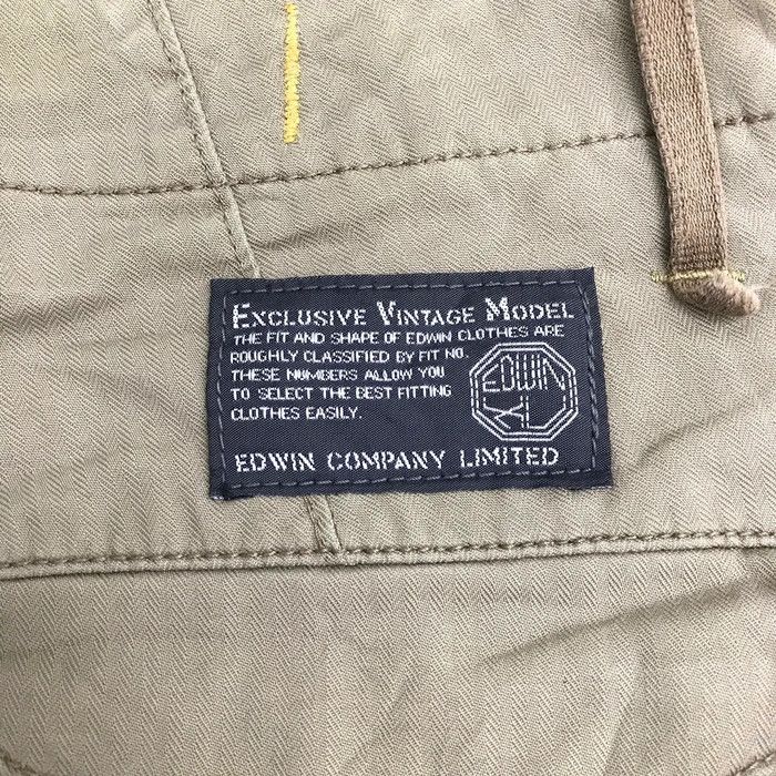 Edwin × Japanese Brand × Vintage (SY0168) EDWIN EXCLUSIVE VINTAGE 6 POCKETS CARGO PANTS Size US 33 - 5 Thumbnail