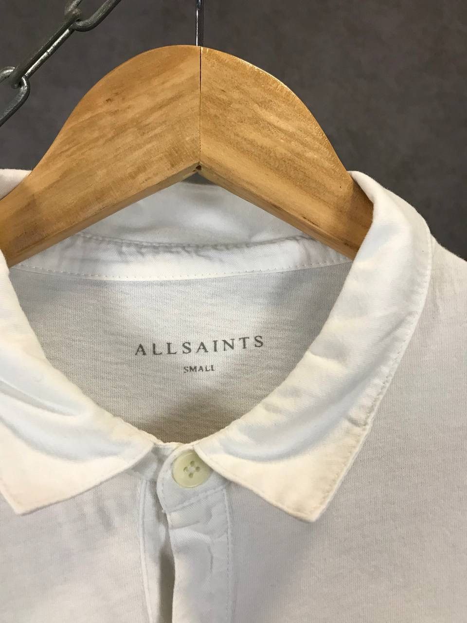 Allsaints Allsaints white polo longsleeve Size US S / EU 44-46 / 1 - 4 Thumbnail