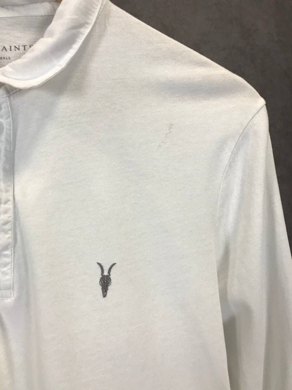 Allsaints Allsaints white polo longsleeve Size US S / EU 44-46 / 1 - 3 Thumbnail