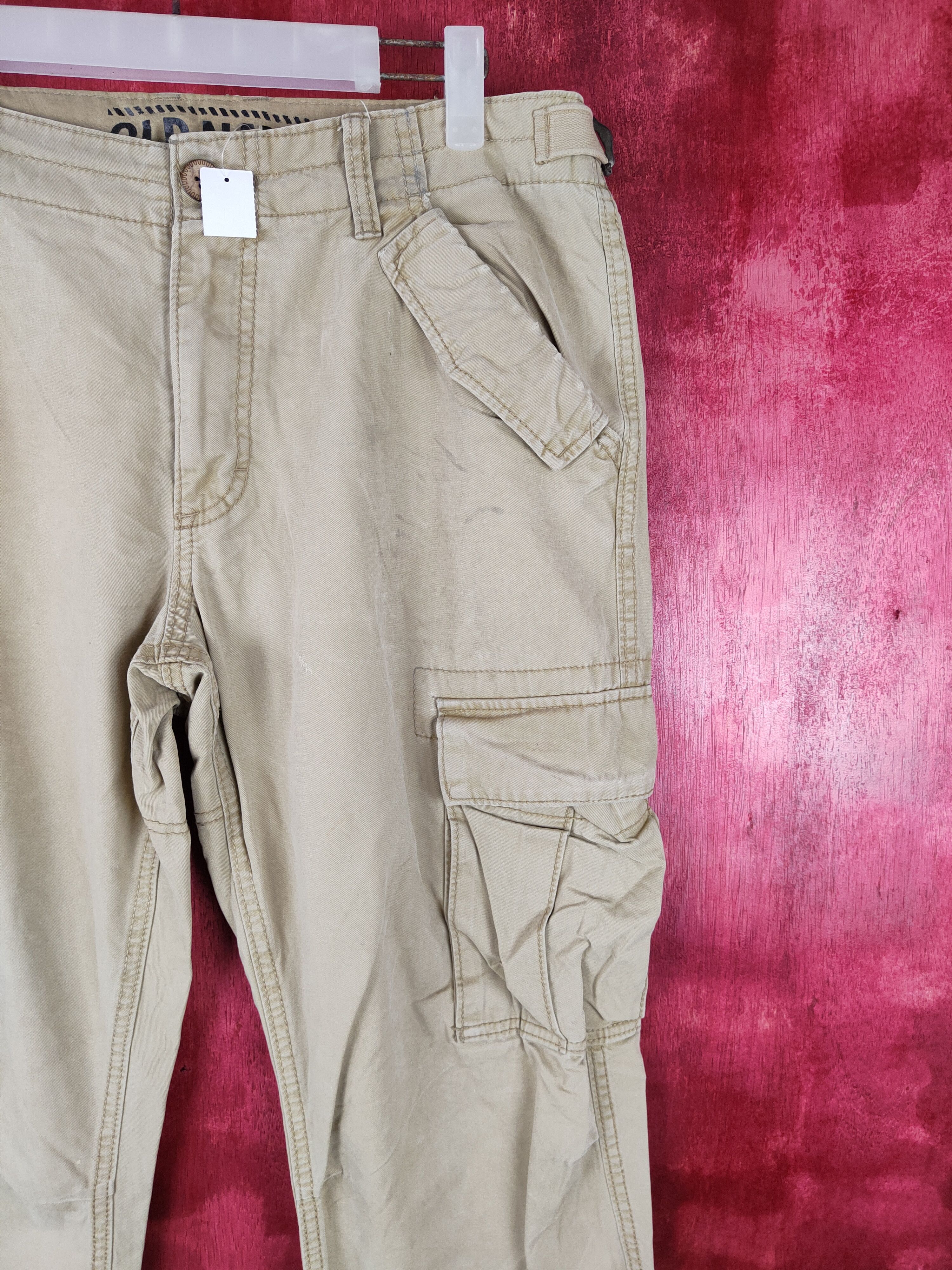 Japanese Brand × Old Navy Old Navy multipocket tactical Brown cargo Pants #4366 Size US 32 / EU 48 - 4 Thumbnail